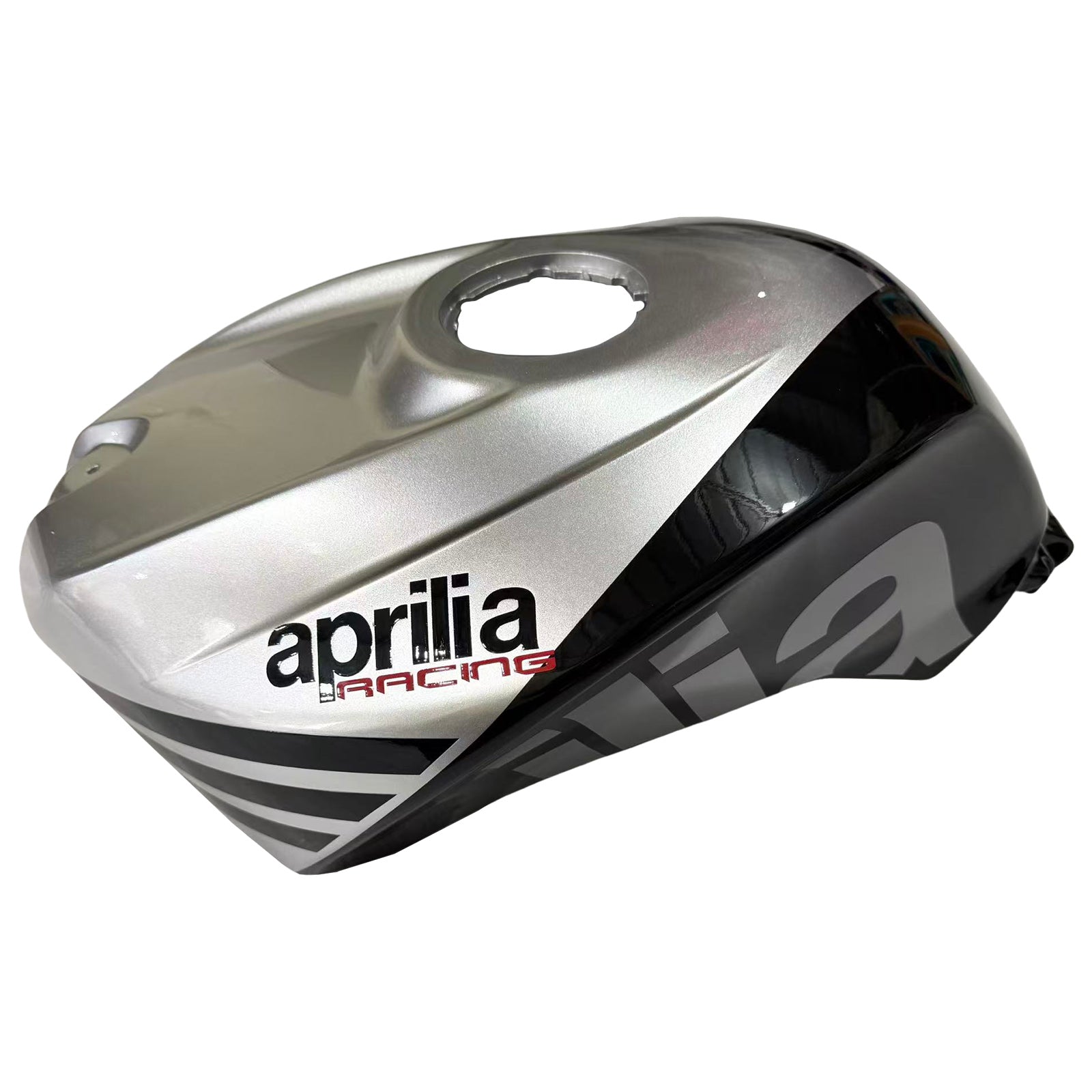 Amotopart 2006-2011 Aprilia RS125 Black Silver Red Fairing Kit