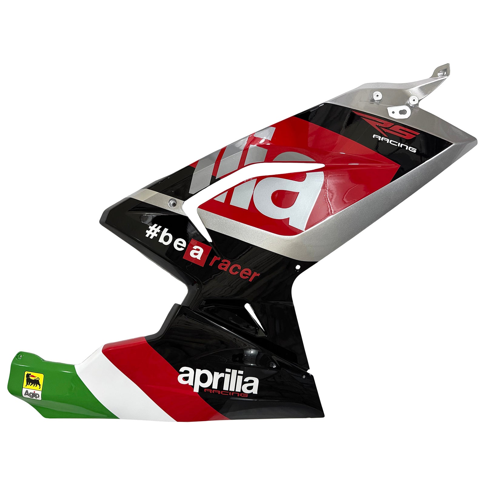 Amotopart 2006-2011 Aprilia RS125 Black Silver Red Fairing Kit