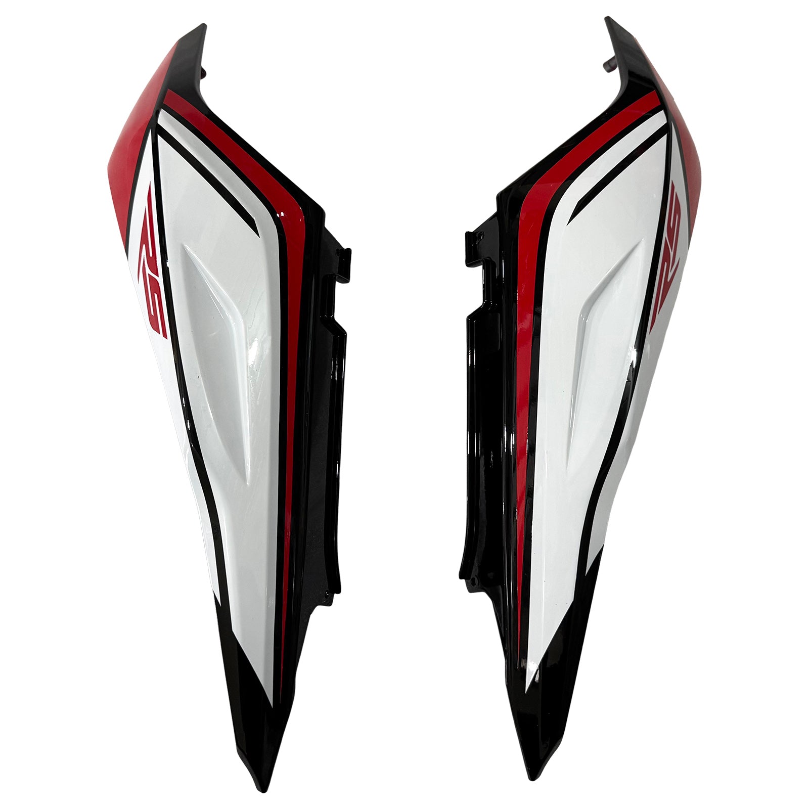 Amotopart 2006-2011 Aprilia RS125 Black Silver Red Fairing Kit