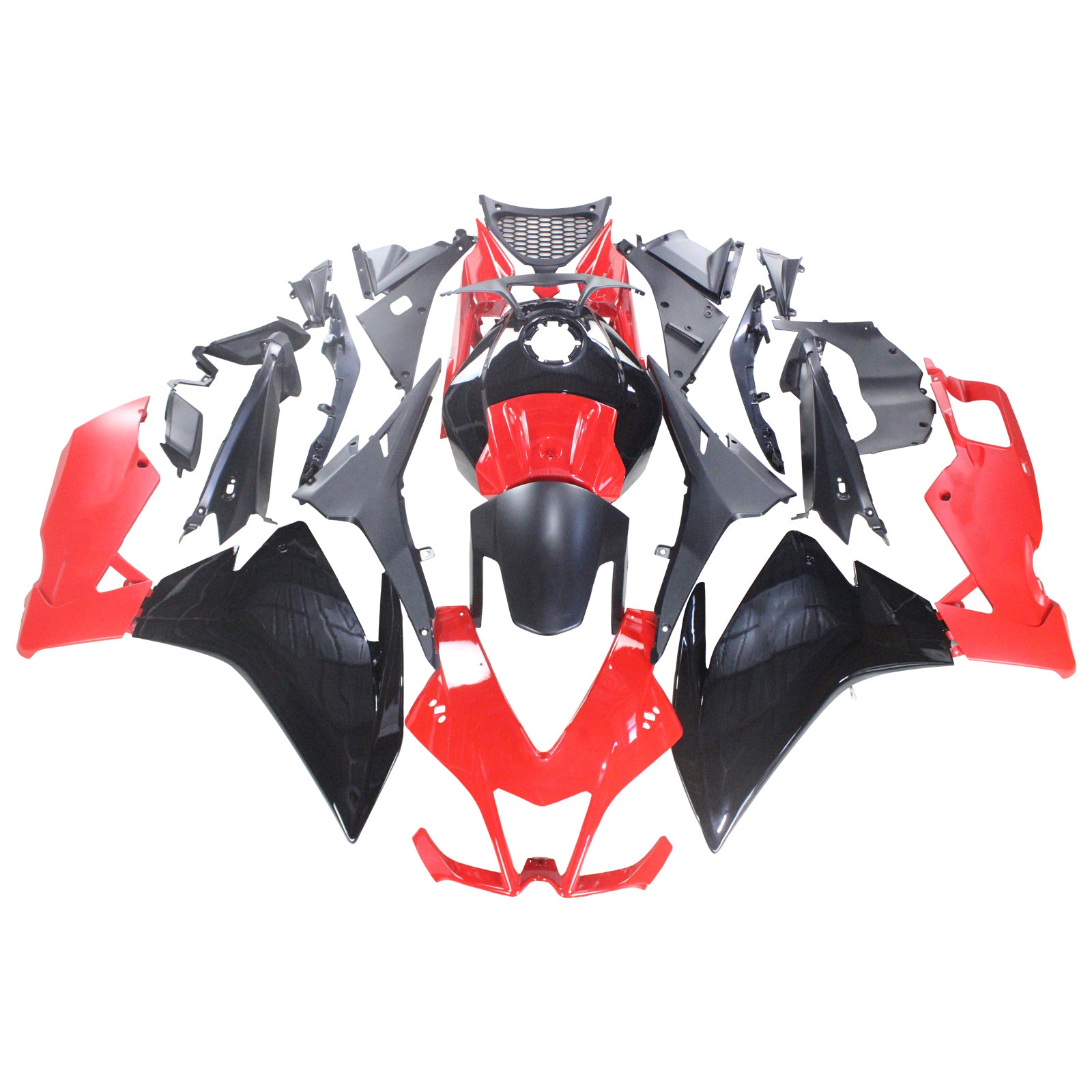 Amotopart 2012-2016 Aprilia RS4 RS125 RS50 Red & Black Fairing Kit