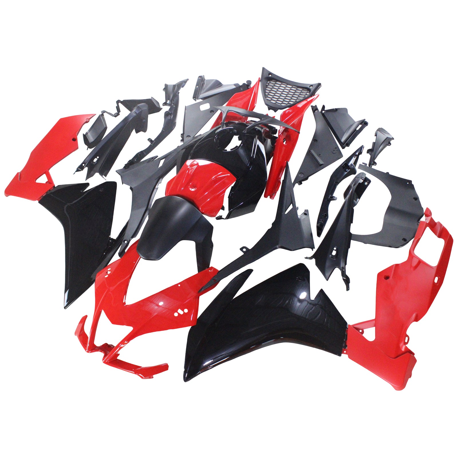 Amotopart 2012-2016 Aprilia RS4 RS125 RS50 Red & Black Fairing Kit