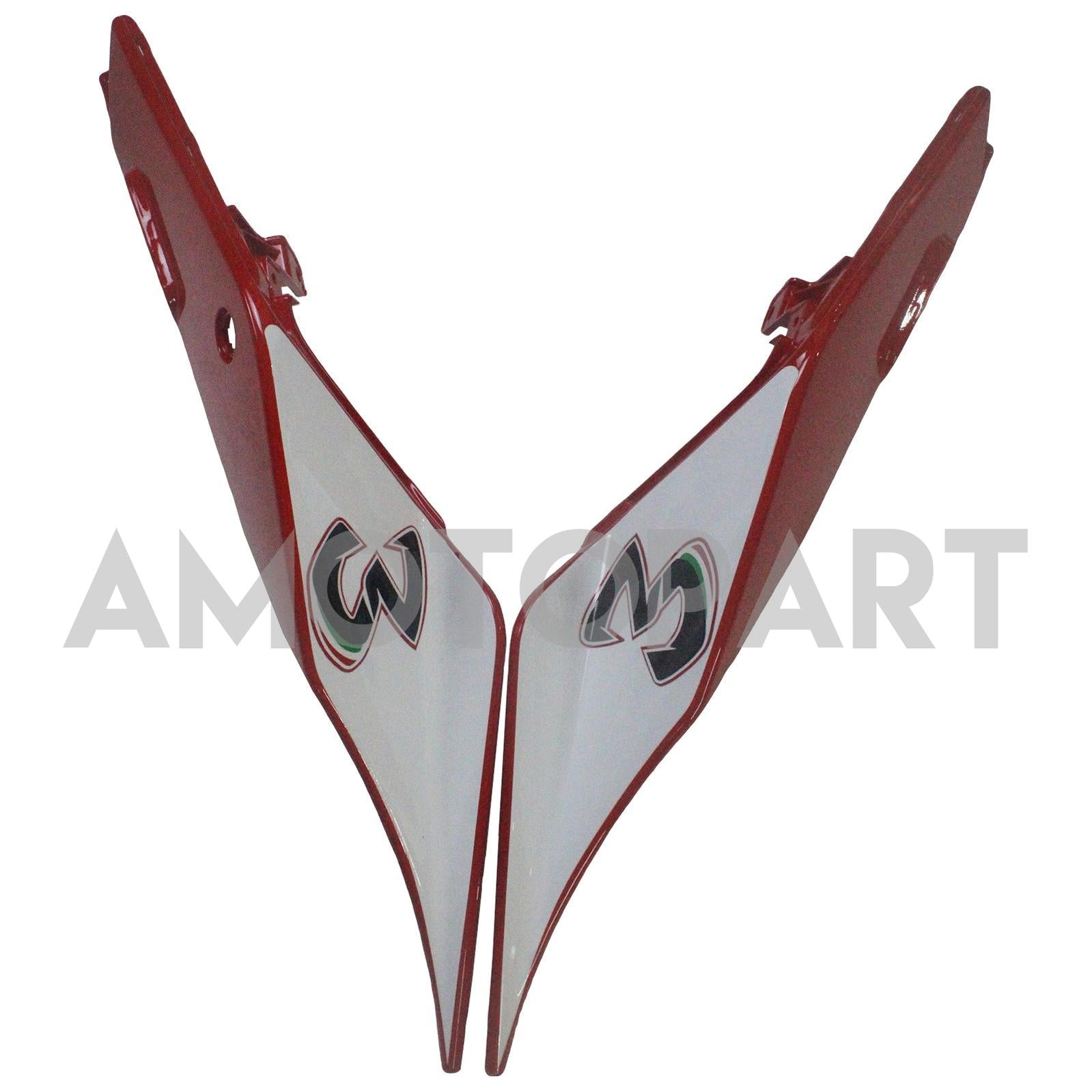 Amotopart 2012-2016 アプリリア RS4 RS125 RS50 レッド&ホワイト フェアリングキット