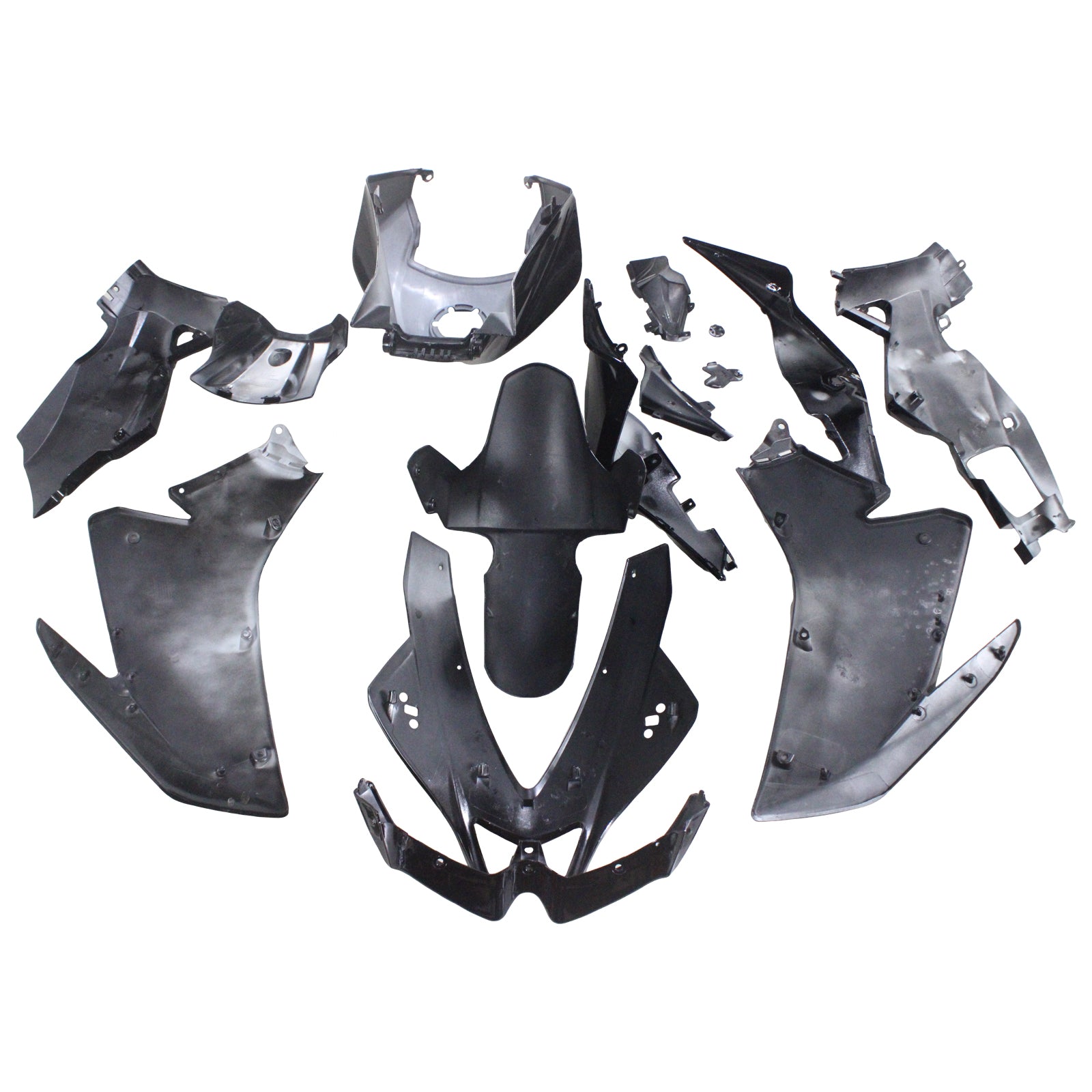 Amotopart 2012-2016 Aprilia RS4 RS125 RS50 Glossy Black Fairing Kit