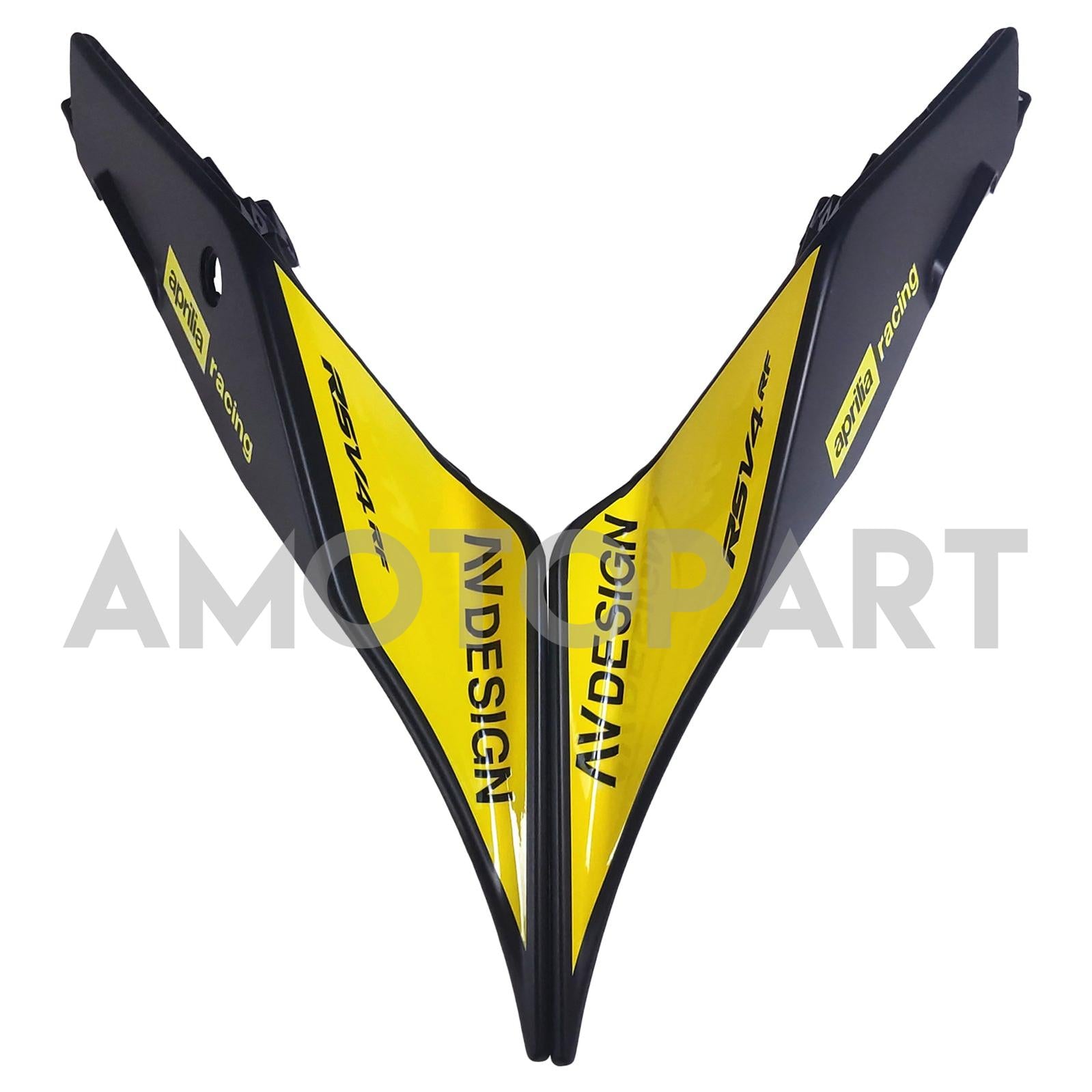 Amotopart 2012–2016 RS4 125 50 Aprilia Gold&Schwarzes Verkleidungskit