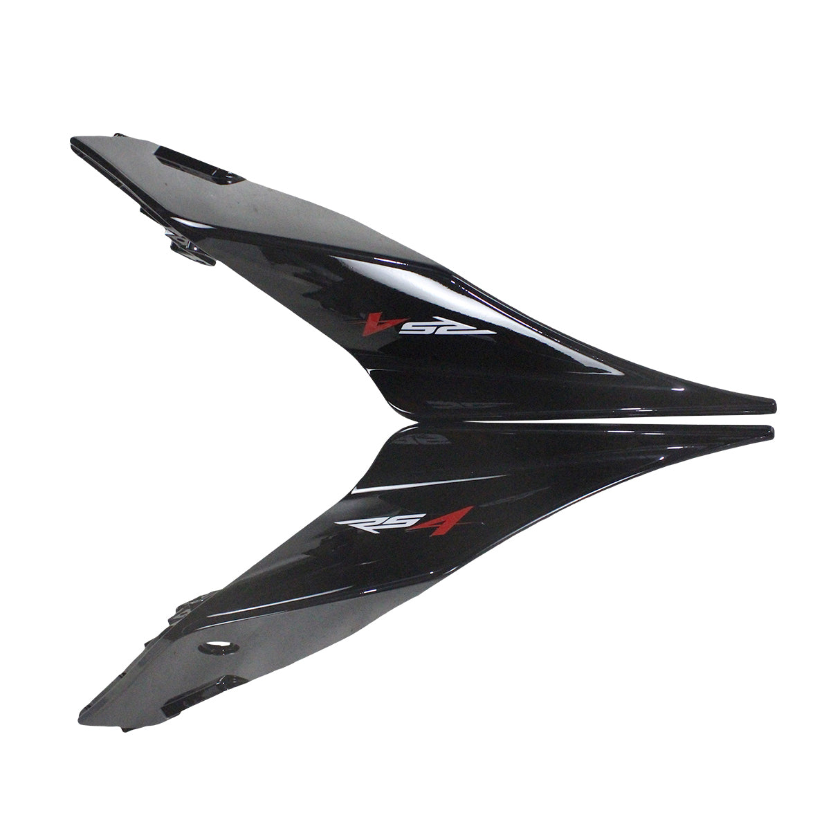 Amotopart 2012-2016 RS4 125 50 Aprilia Schwarz&Wweißes Verkleidungsset