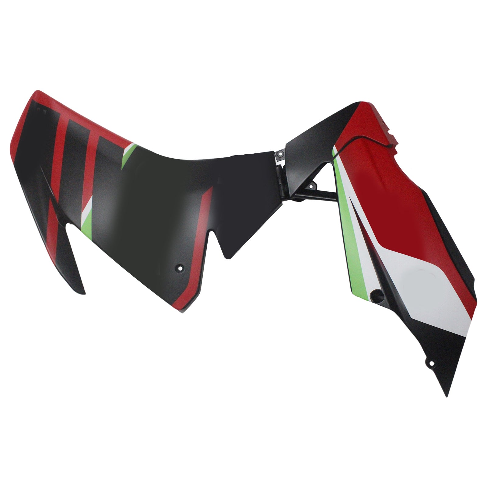 Amotopart 2012-2016 RS4 125 50 Aprilia Red&Green Style2 Fairing Kit