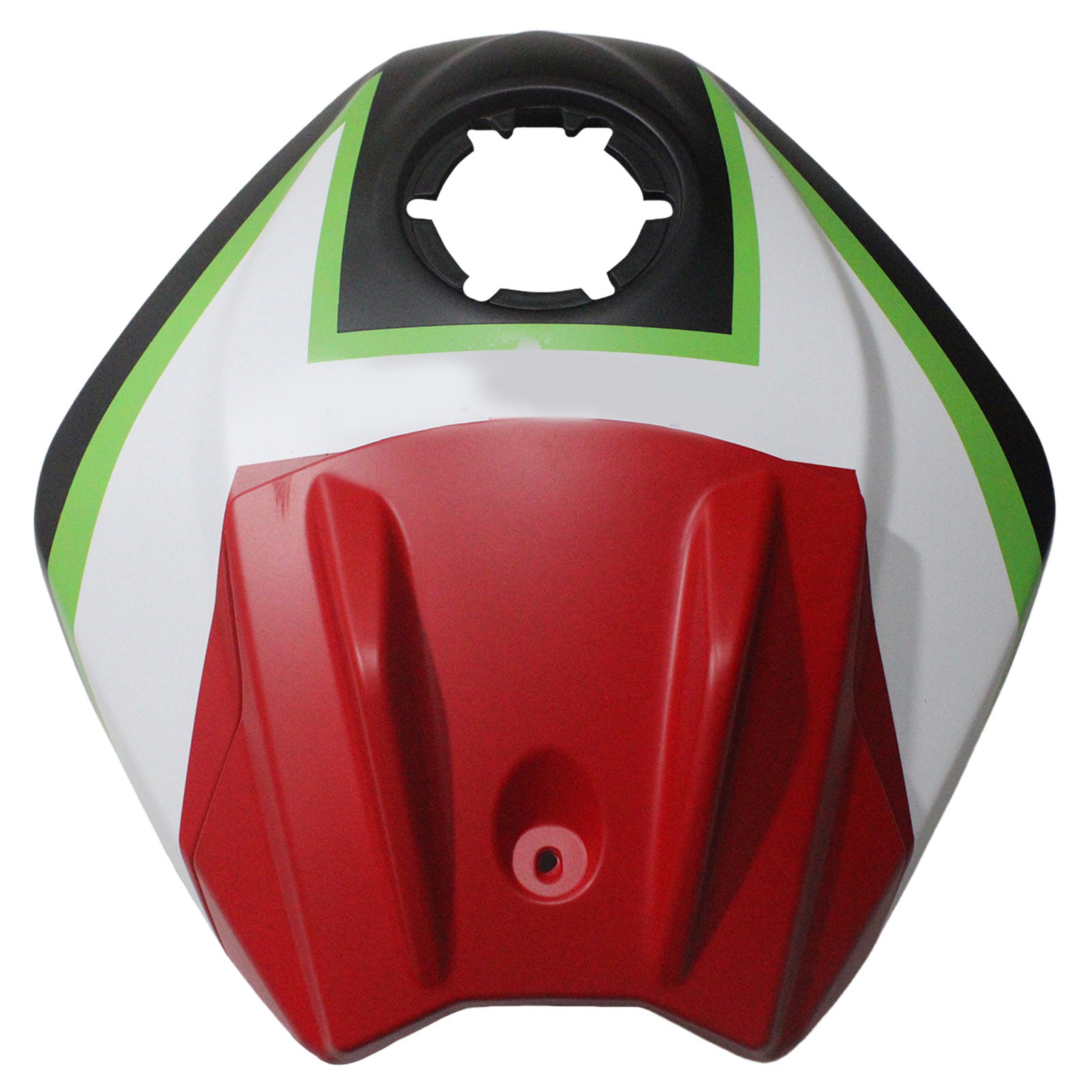 Amotopart 2012-2016 RS4 125 50 Aprilia Red&Green Style2 Fairing Kit