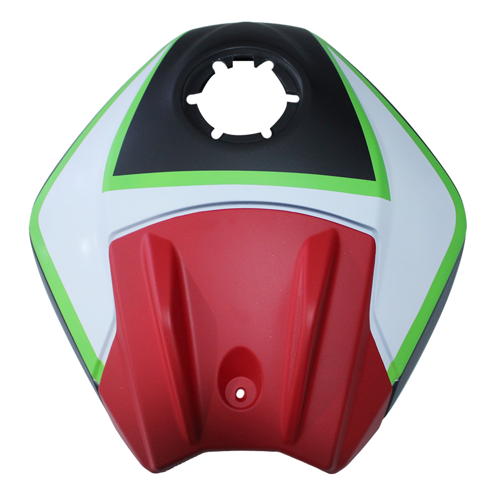 Amotopart 2012-2016 RS4 125 50 Aprilia Red&Green Style3 Fairing Kit