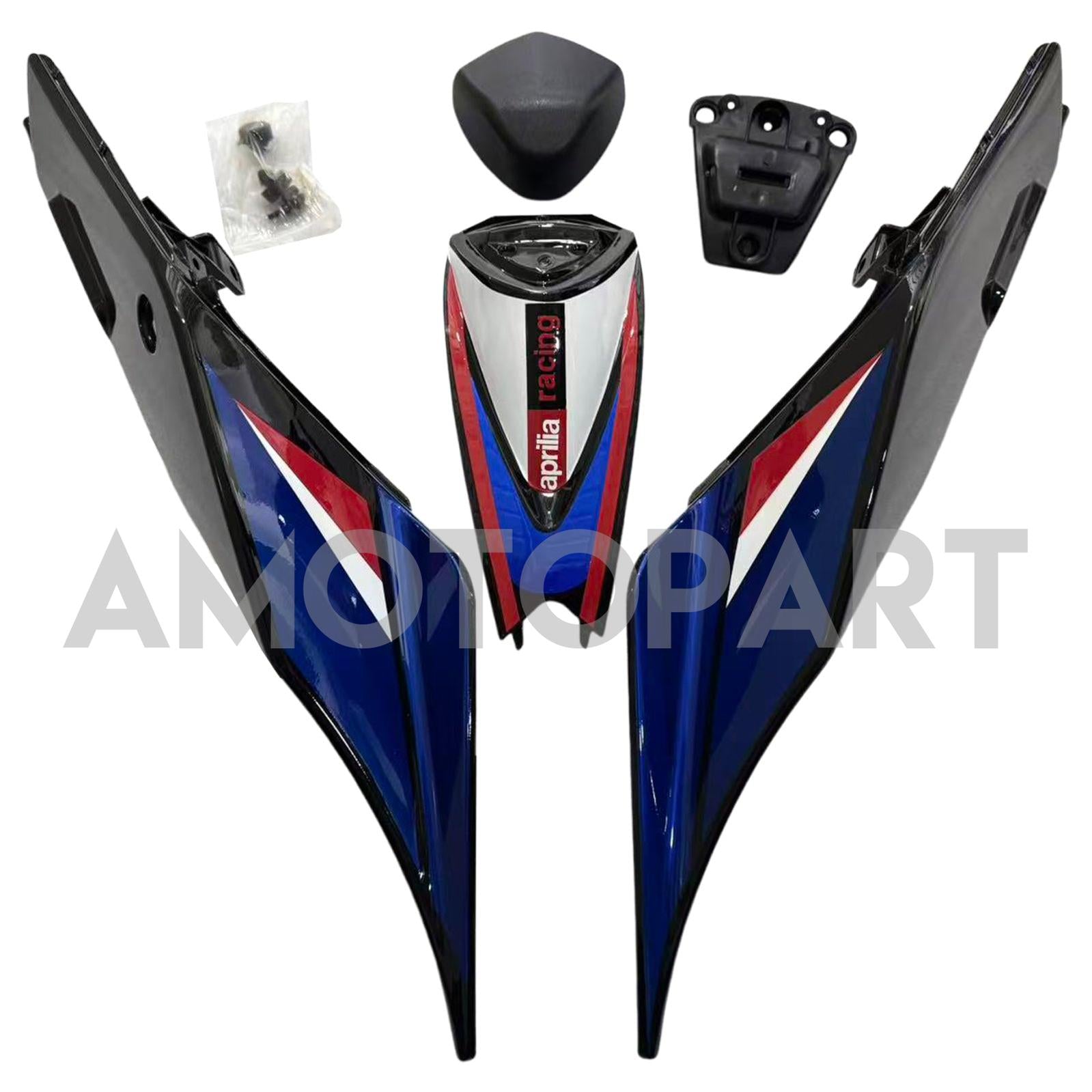 Amotopart 2012-2016 Aprilia RS4 / 125 / 50 Red Blue Fairing Kit