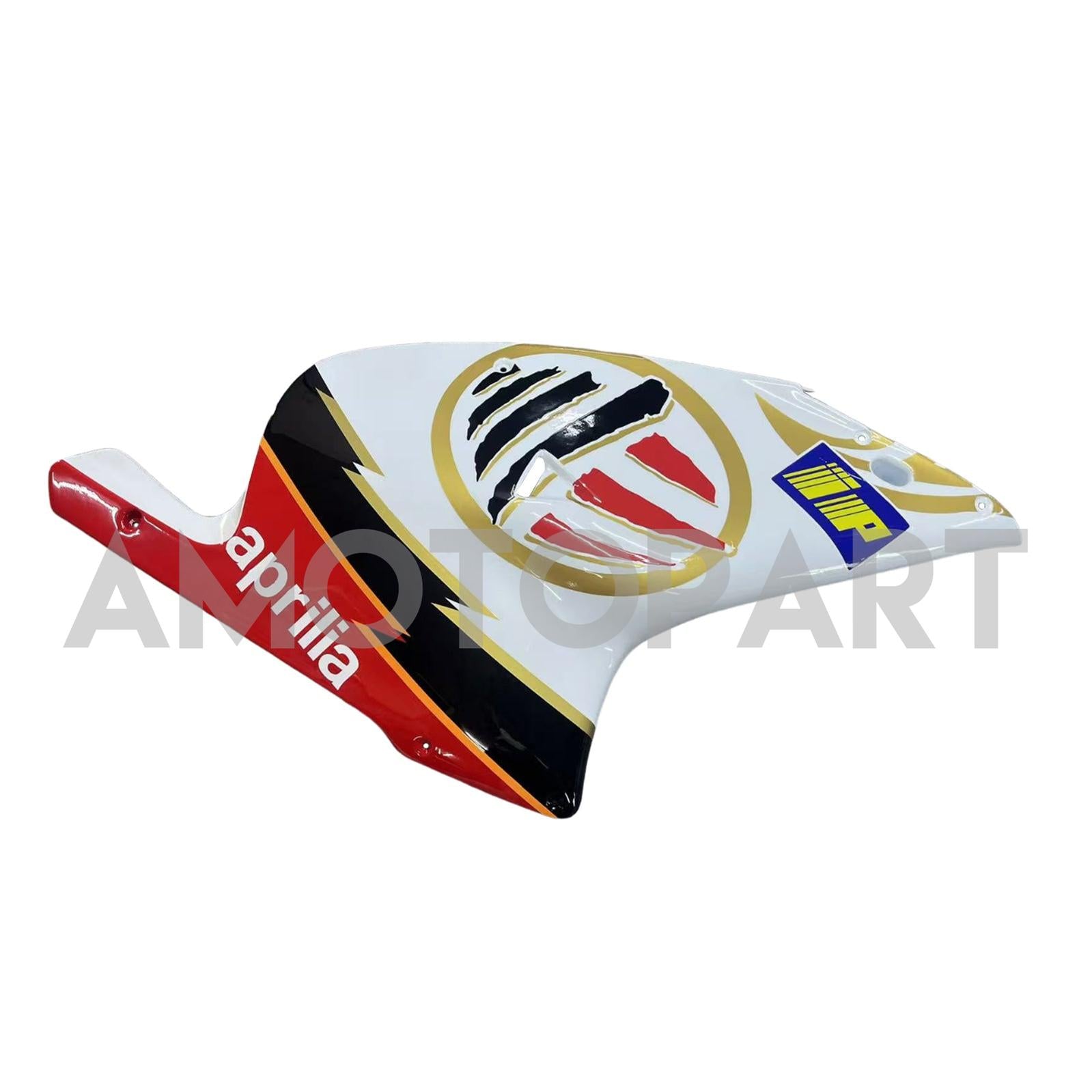 Amotopart 2000-2005 Aprilia RS125 Weiß&Goldverkleidungssatz