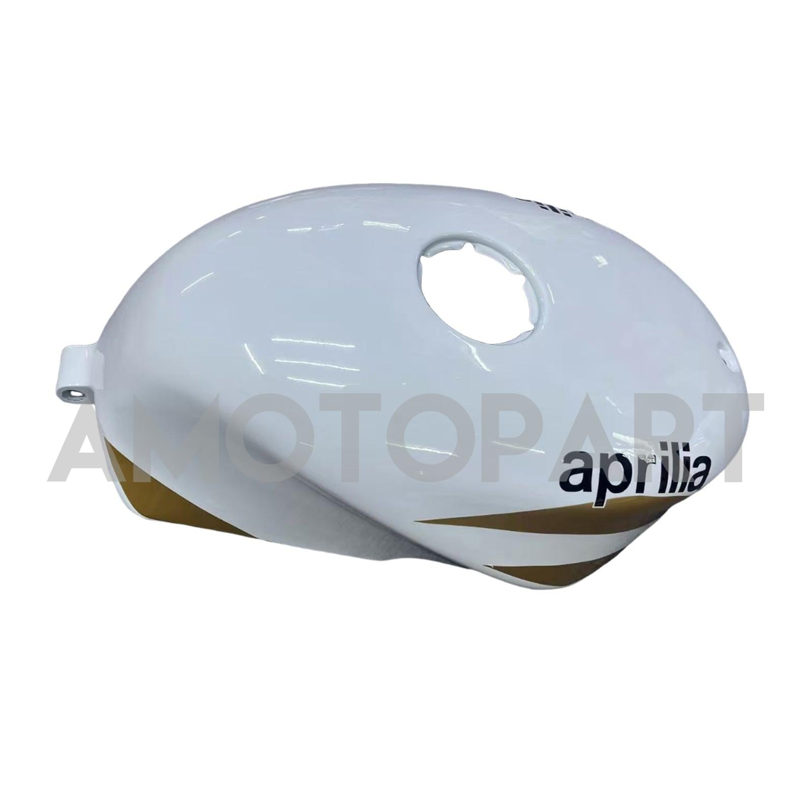 Amotopart 2000-2005 Aprilia RS125 Weiß&Goldverkleidungssatz
