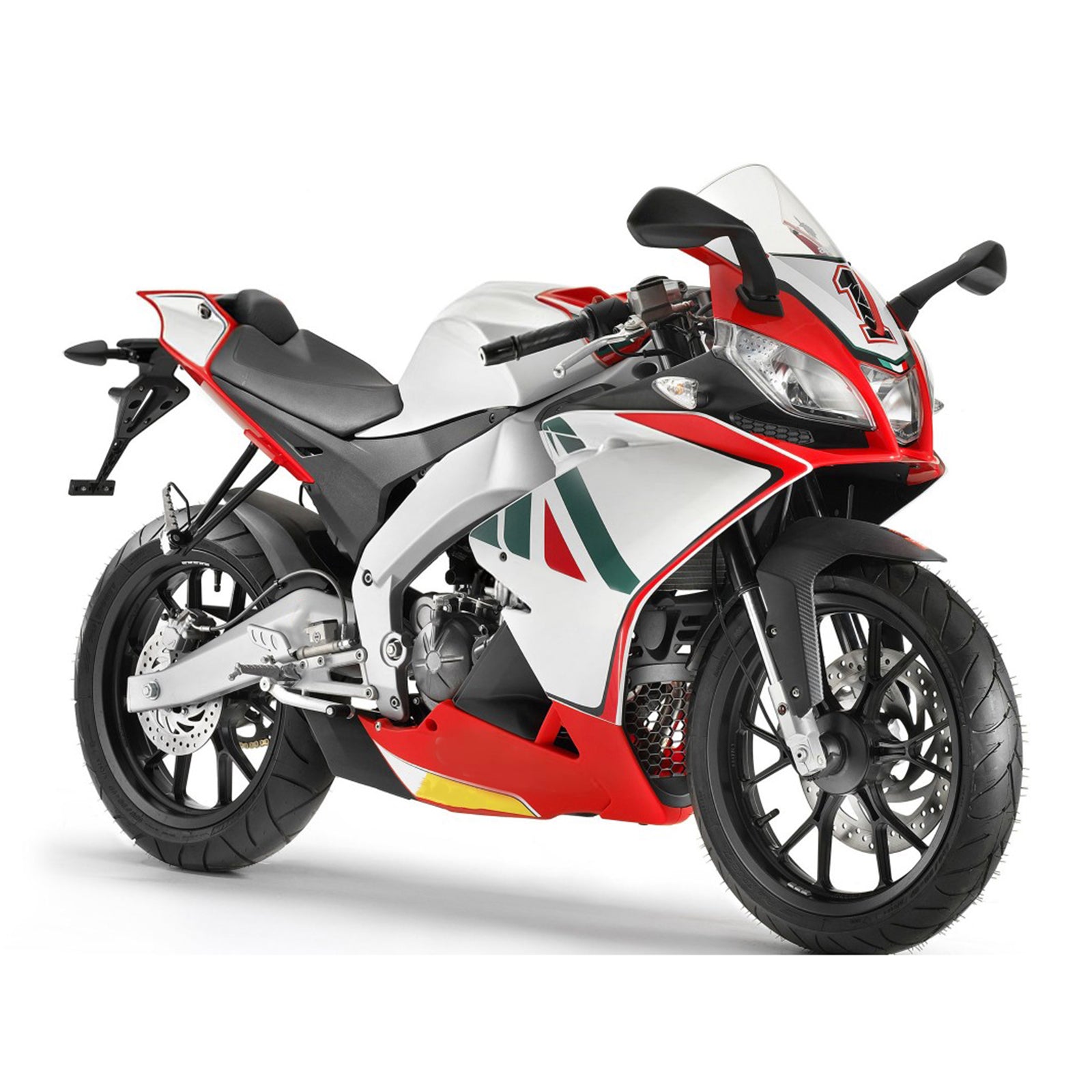Amotopart 2000-2005 Aprilia RS125 Green&Red Fairing Kit