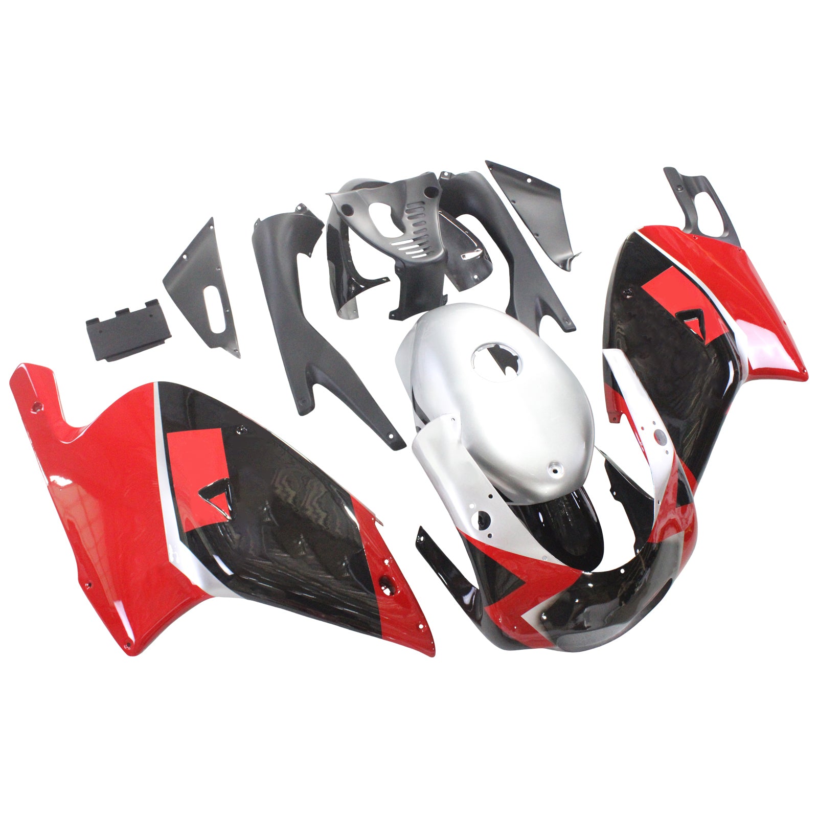 Amotopart 2000-2005 Aprilia RS125 Red&Black Fairing Kit
