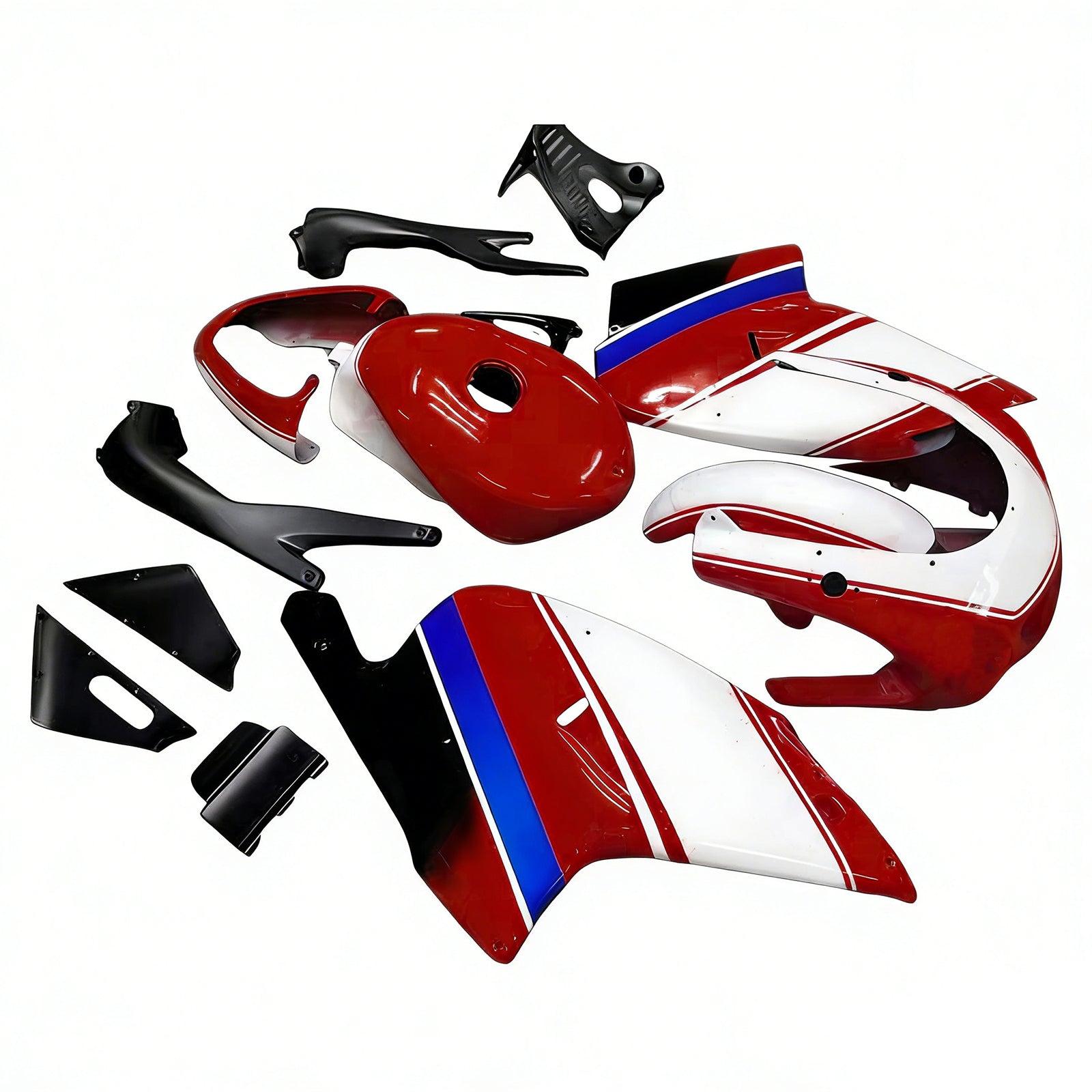 Amotopart 2000-2005 Aprilia RS125 XEROX White&Red Fairing Kit