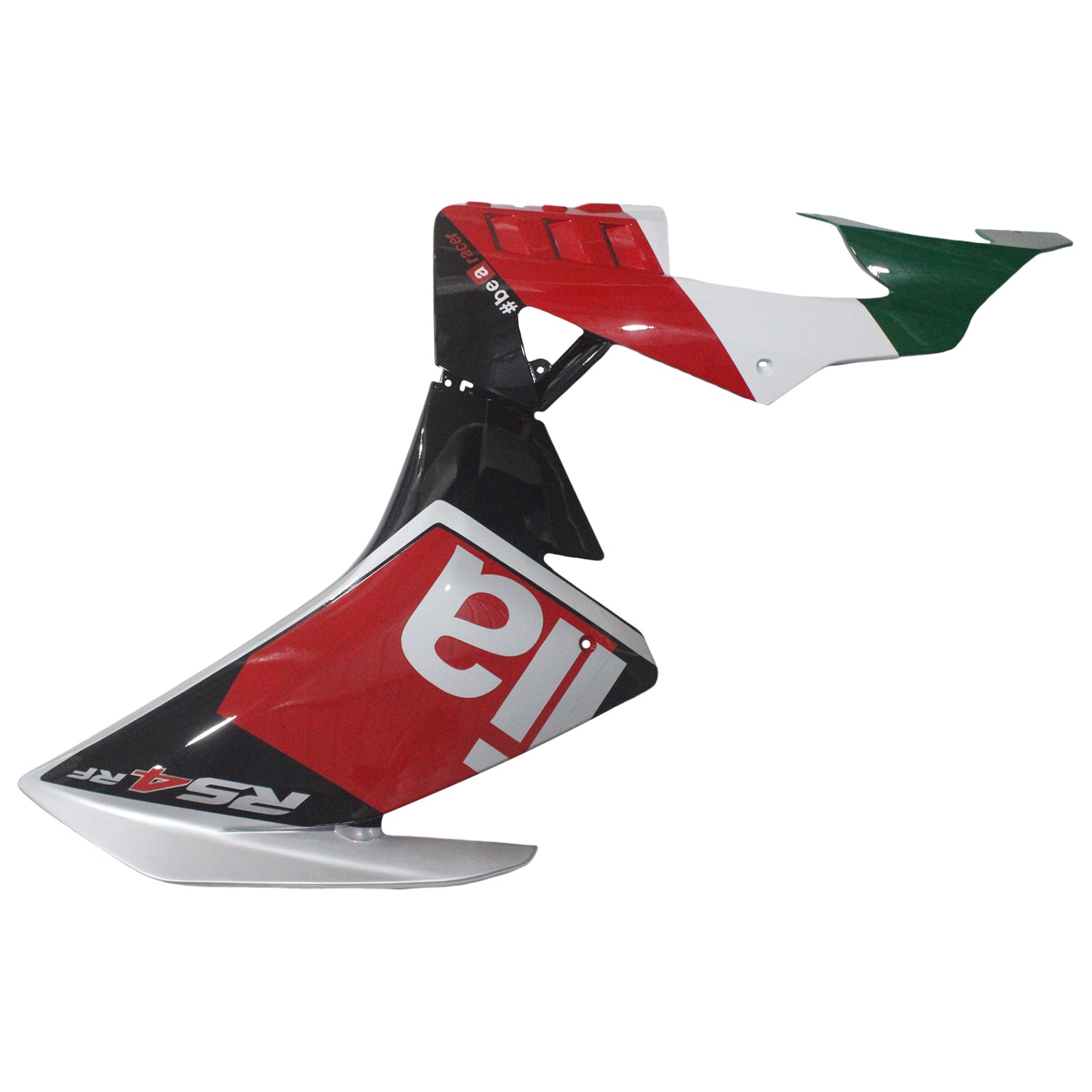 Amotopart Aprilia 2016-2020 RSV4 1000 Kit de carenado rojo y verde Style 5