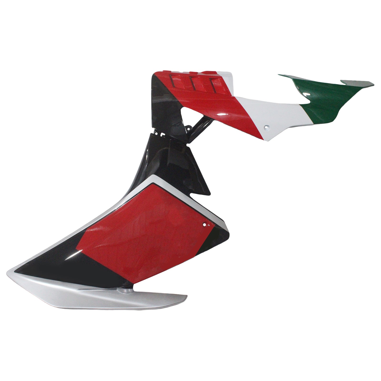 Amotopart Aprilia 2016-2020 RSV4 1000 Red & Green Style 5 Fairing Kit