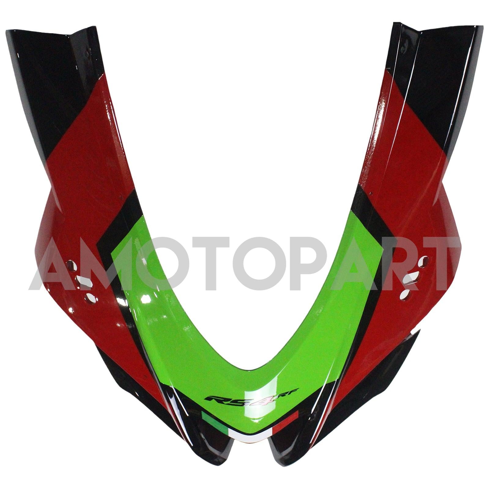Amotopart Aprilia 2016-2020 RSV4 1000 Red&Green Style3 Fairing Kit