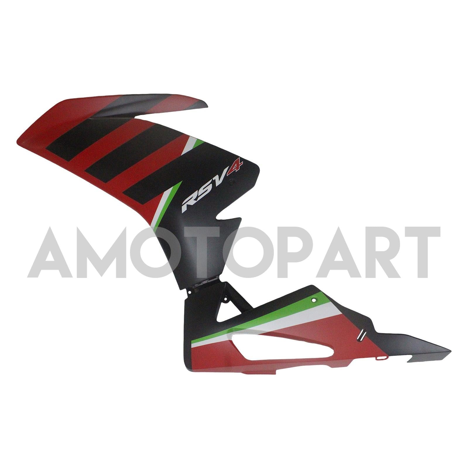 Amotopart Aprilia 2016-2020 RSV4 1000 Red & Green Style 8 Fairing Kit