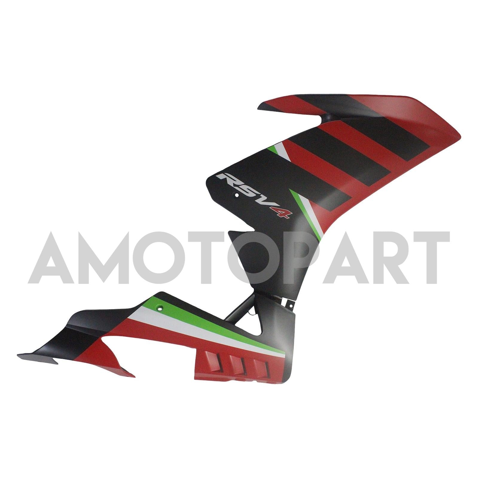 Amotopart Aprilia 2016-2020 RSV4 1000 Red & Green Style 8 Fairing Kit