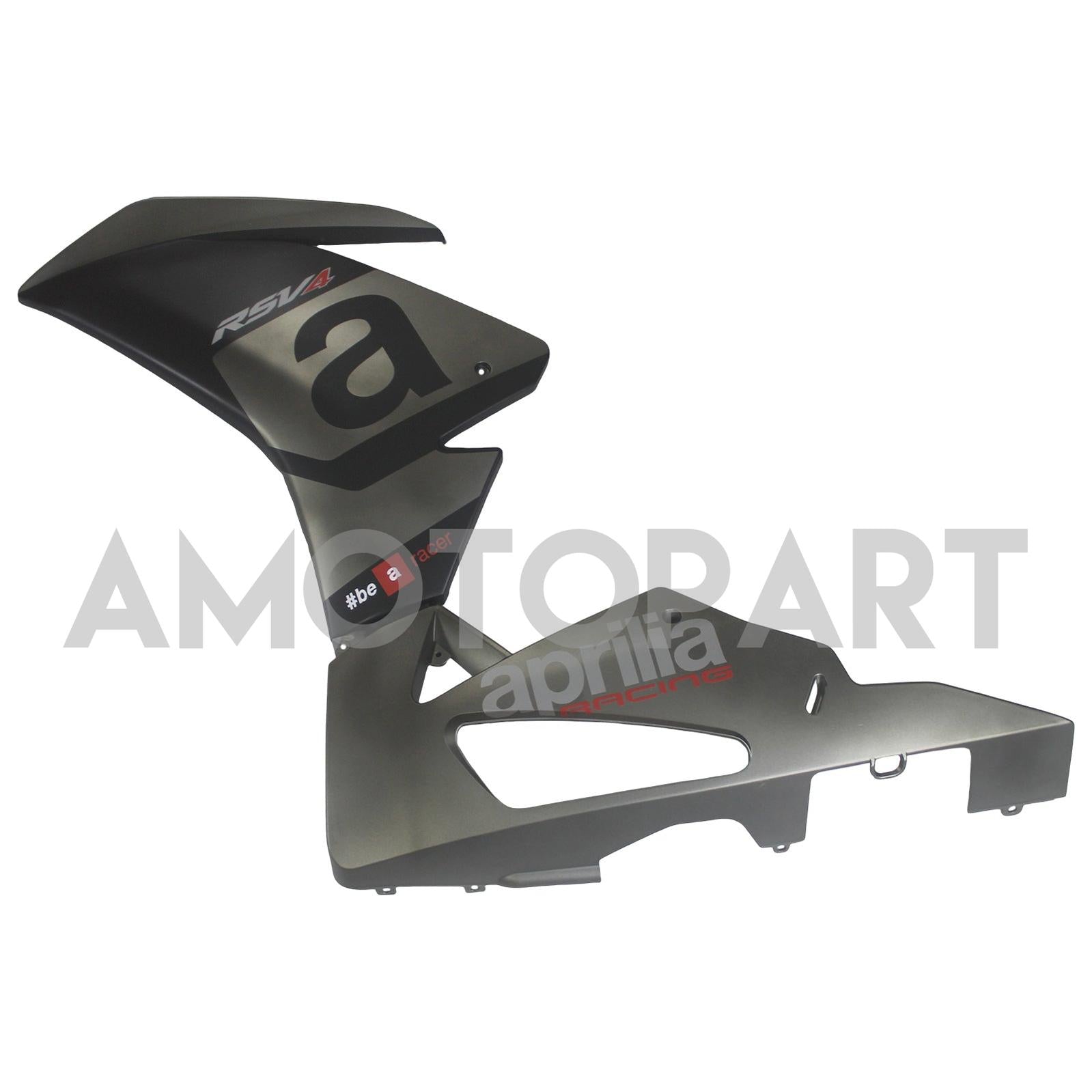 Amotopart Aprilia 2016-2020 RSV4 1000 Rot&Schwarzes Style3-Verkleidungskit