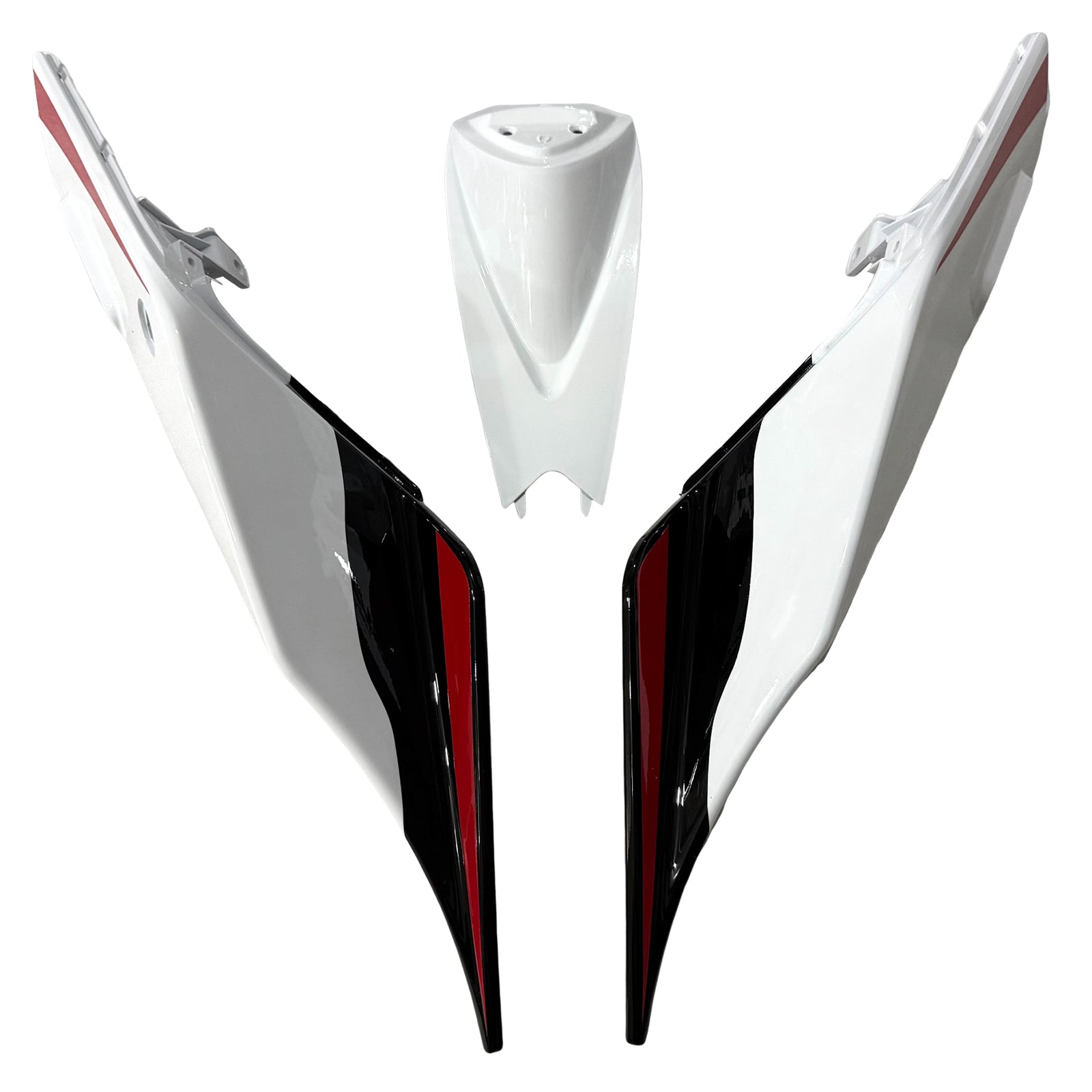Amotopart 2016-2020 Aprilia RSV4 1000 White Red Fairing Kit
