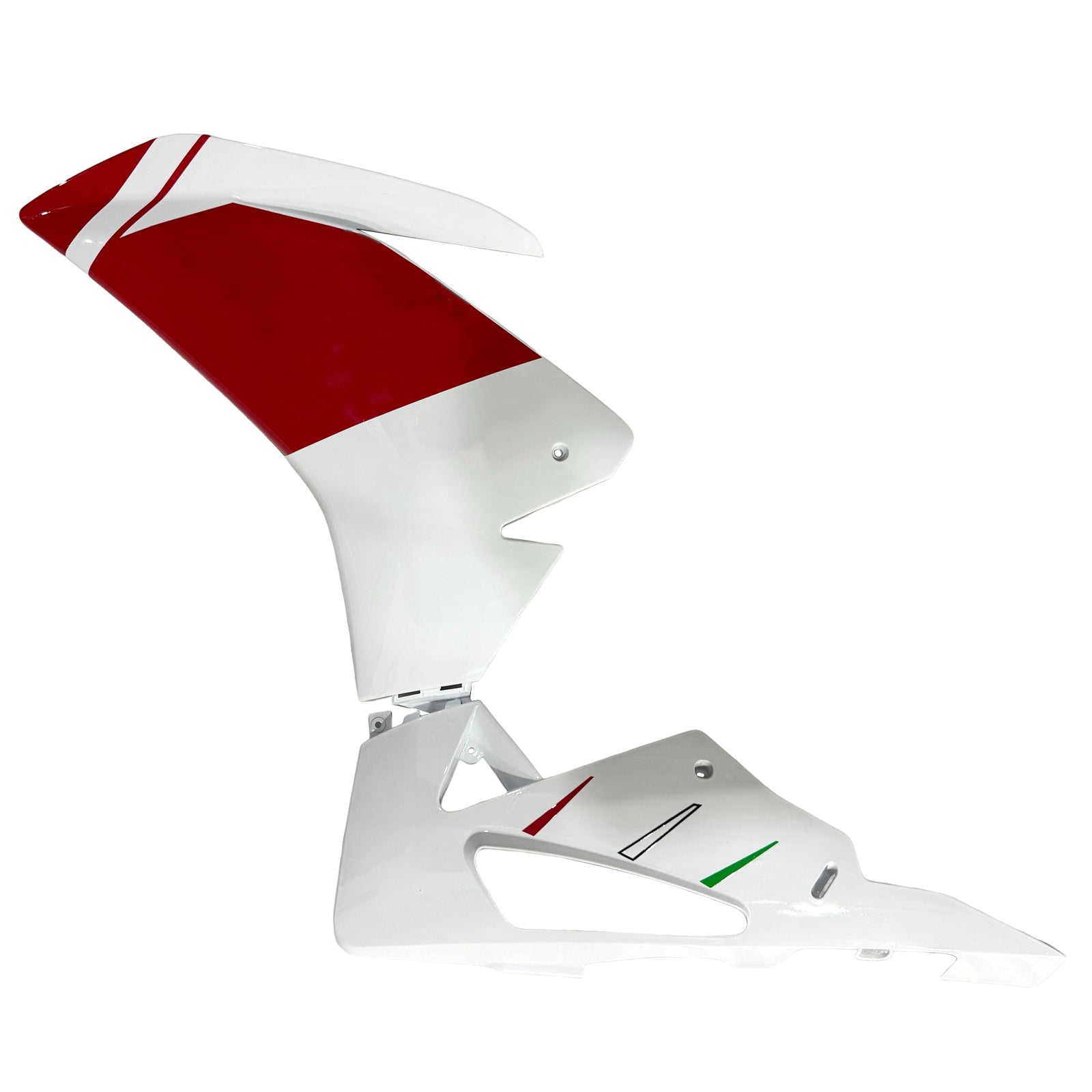 Amotopart 2016-2020 Aprilia RSV4 1000 White Red Fairing Kit