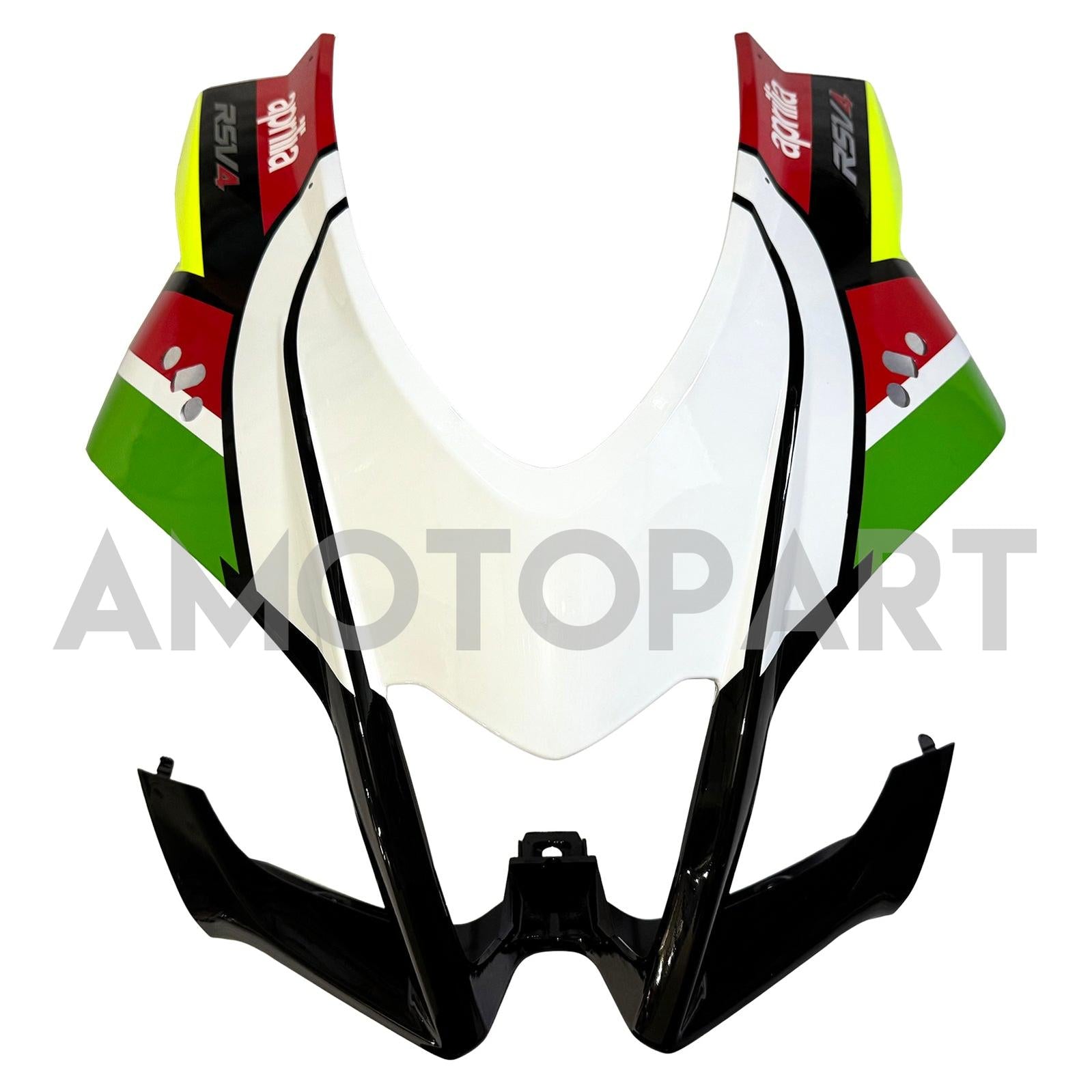 Amotopart 2016-2020 Aprilia RSV4 1000 Yellow Black Red Fairing Kit