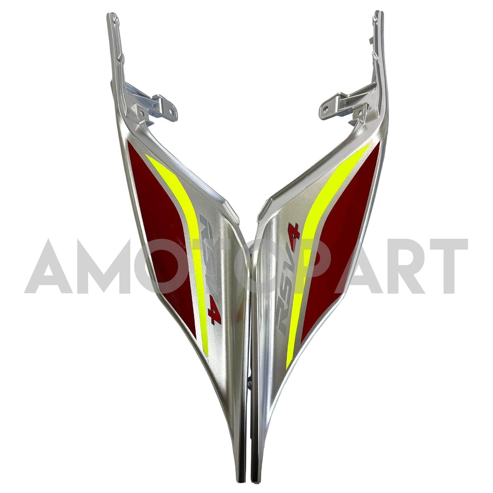 Amotopart 2016-2020 Aprilia RSV4 1000 Yellow Black Red Fairing Kit