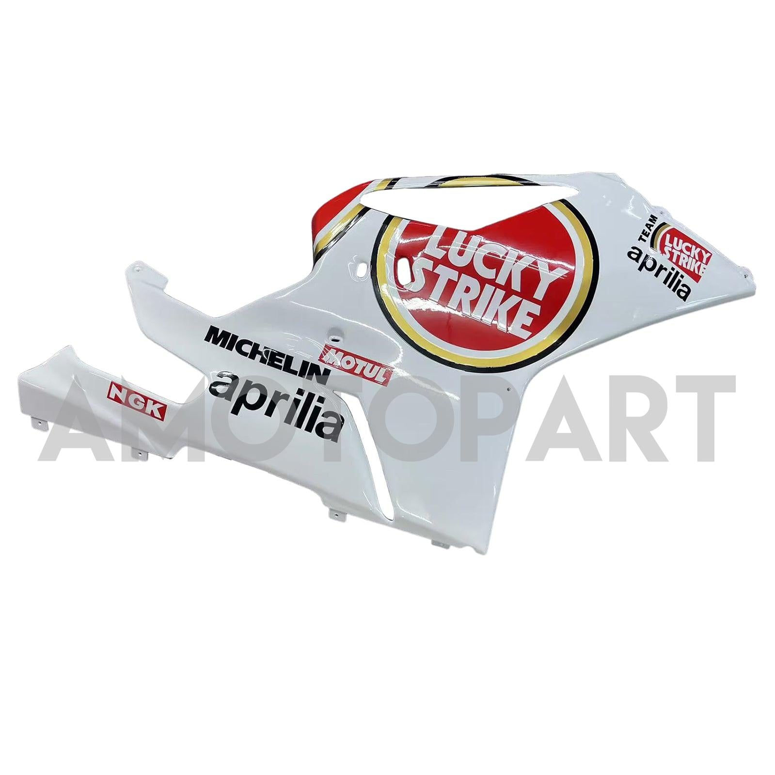 Amotopart 2003-2006 アプリリア RSV1000 レッド&ホワイト ラッキーストライク フェアリングキット