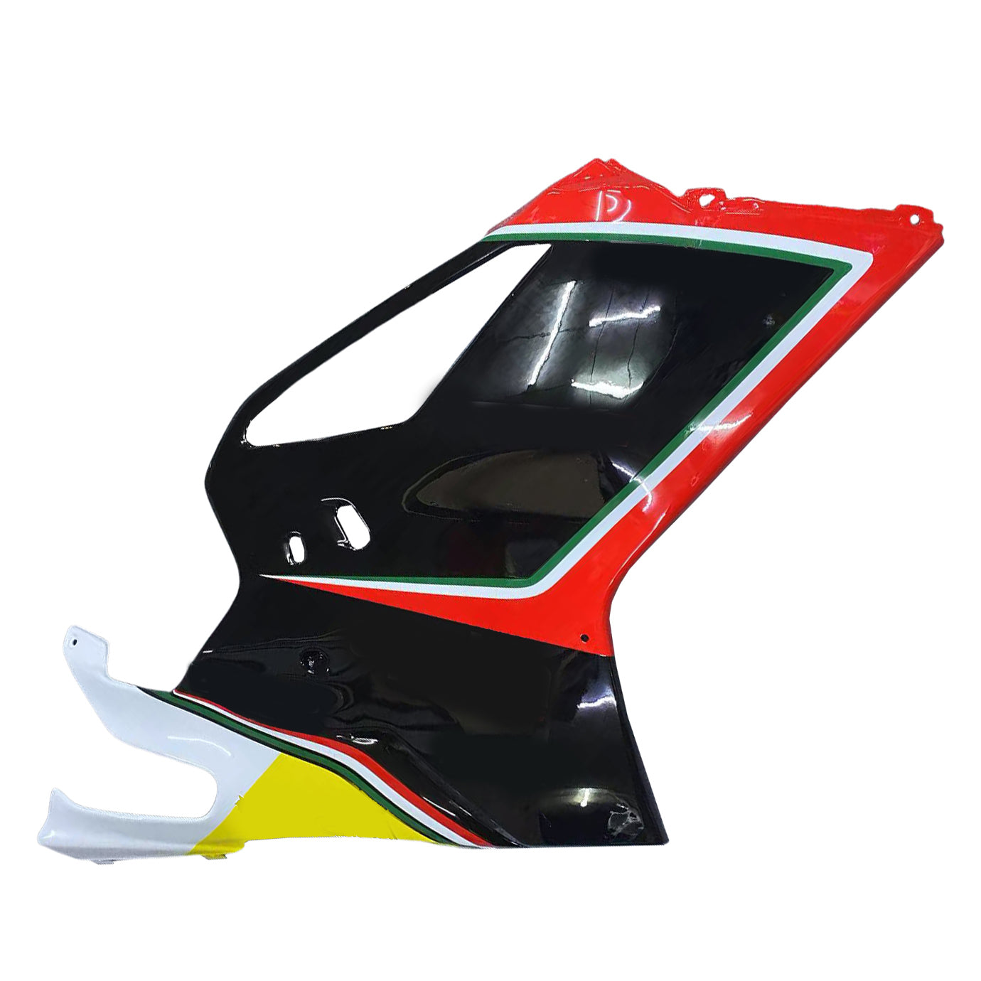 Amotopart 2003-2006 Aprilia RSV1000 Rot&Schwarzes Style2 Verkleidungsset