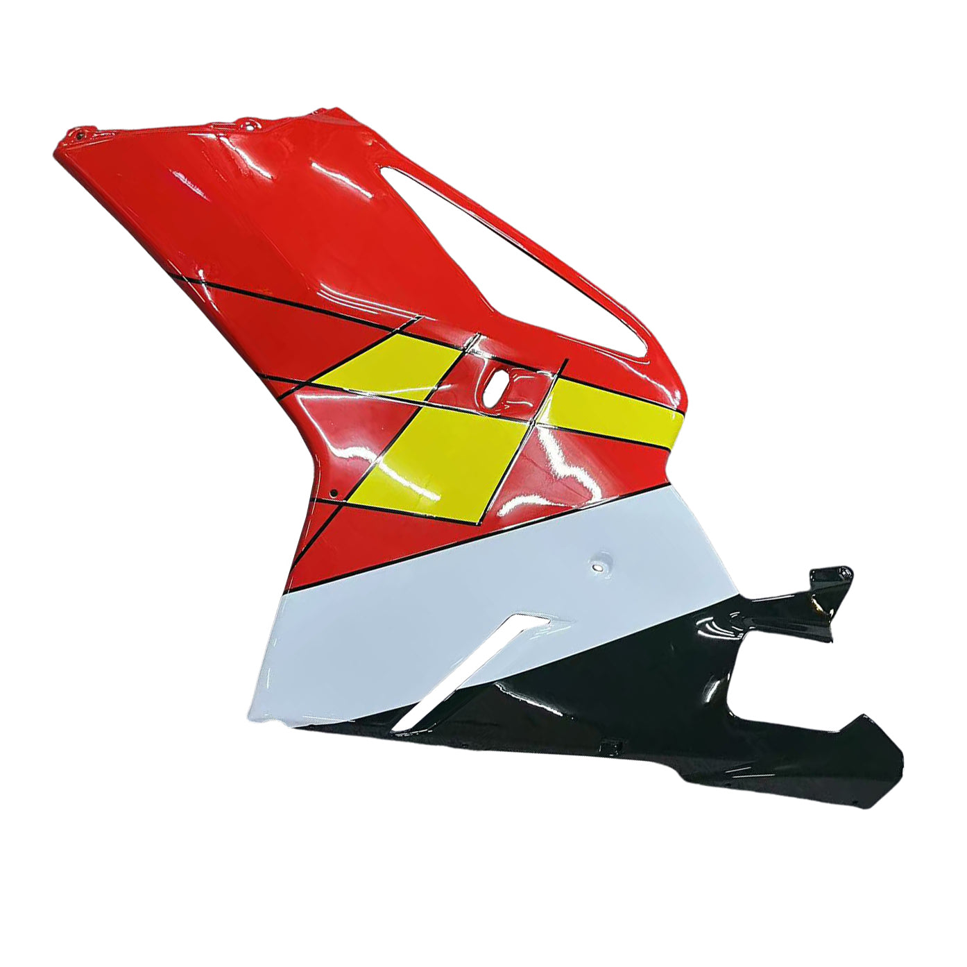 Amotopart 2003-2006 Aprilia RSV1000 Red&Yellow Fairing Kit