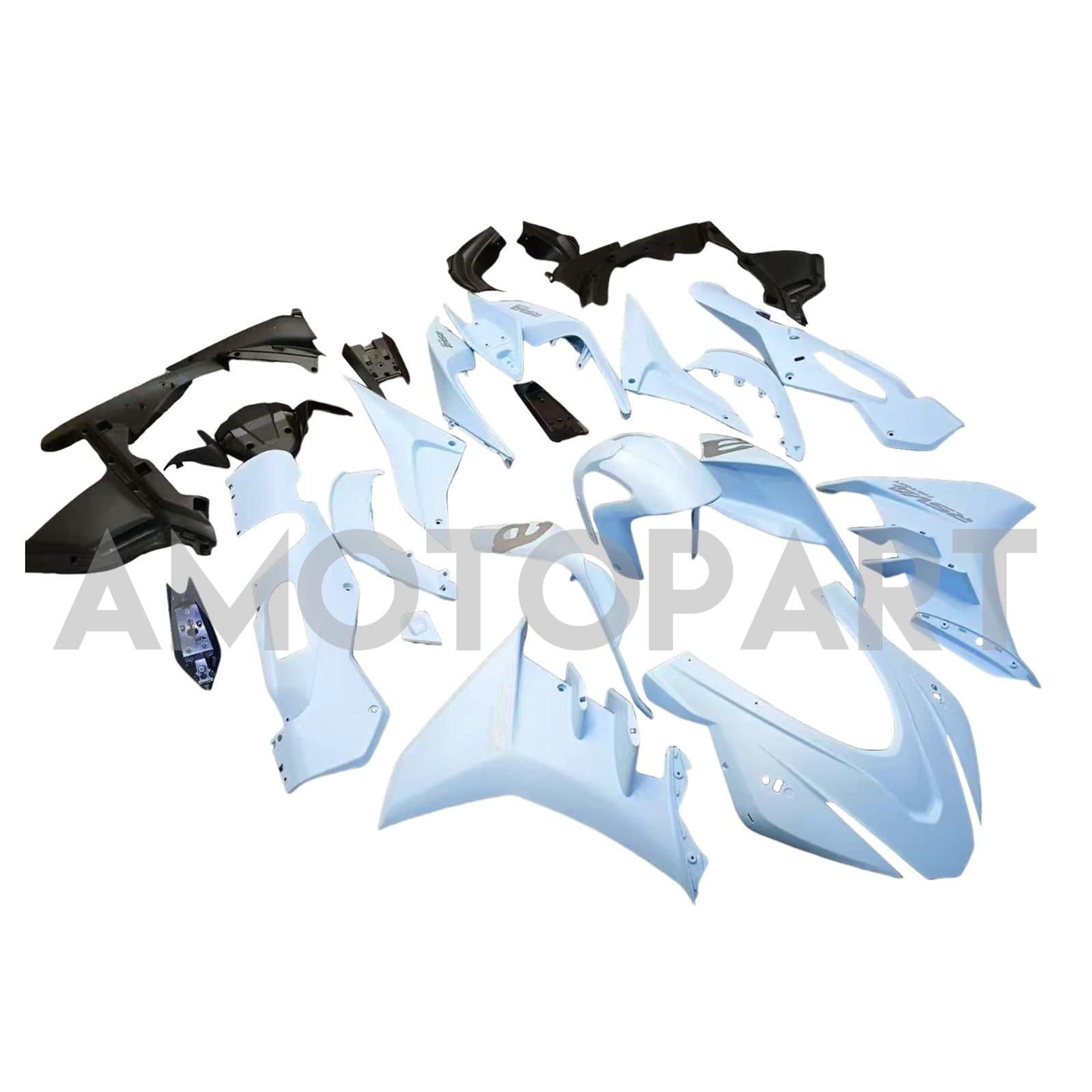 Amotopart 2022-2024 Aprilia RSV4 1100 Hellblaues Verkleidungskit