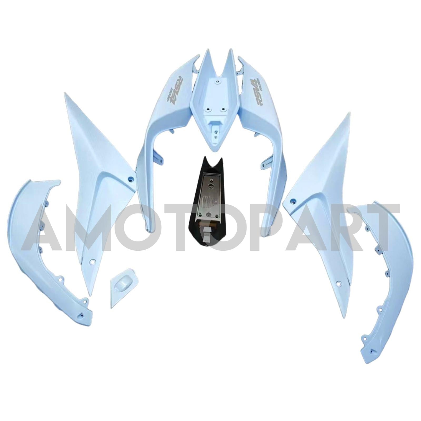 Amotopart 2022-2024 Aprilia RSV4 1100 Hellblaues Verkleidungskit