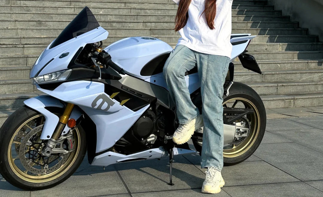 Amotopart 2022-2024 Aprilia RSV4 1100 Light Blue Fairing Kit