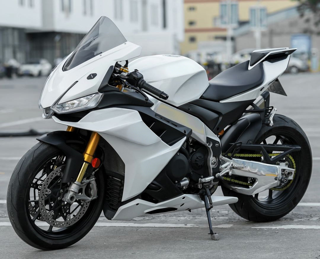 Amotopart 2022-2024 Aprilia RSV4 1100 White Black Fairing Kit