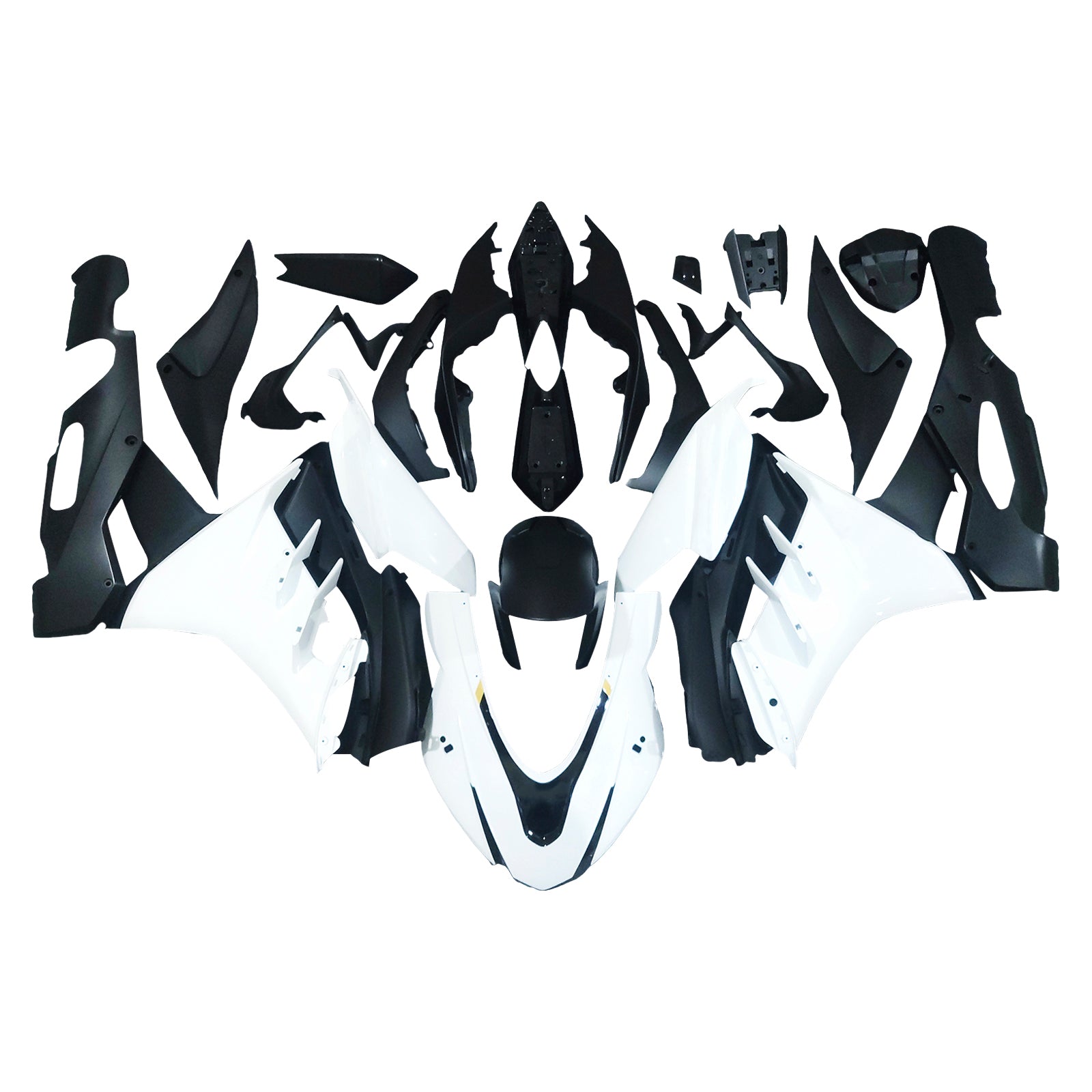 Amotopart 2022-2024 Aprilia RSV4 1100 Black White Fairing Kit