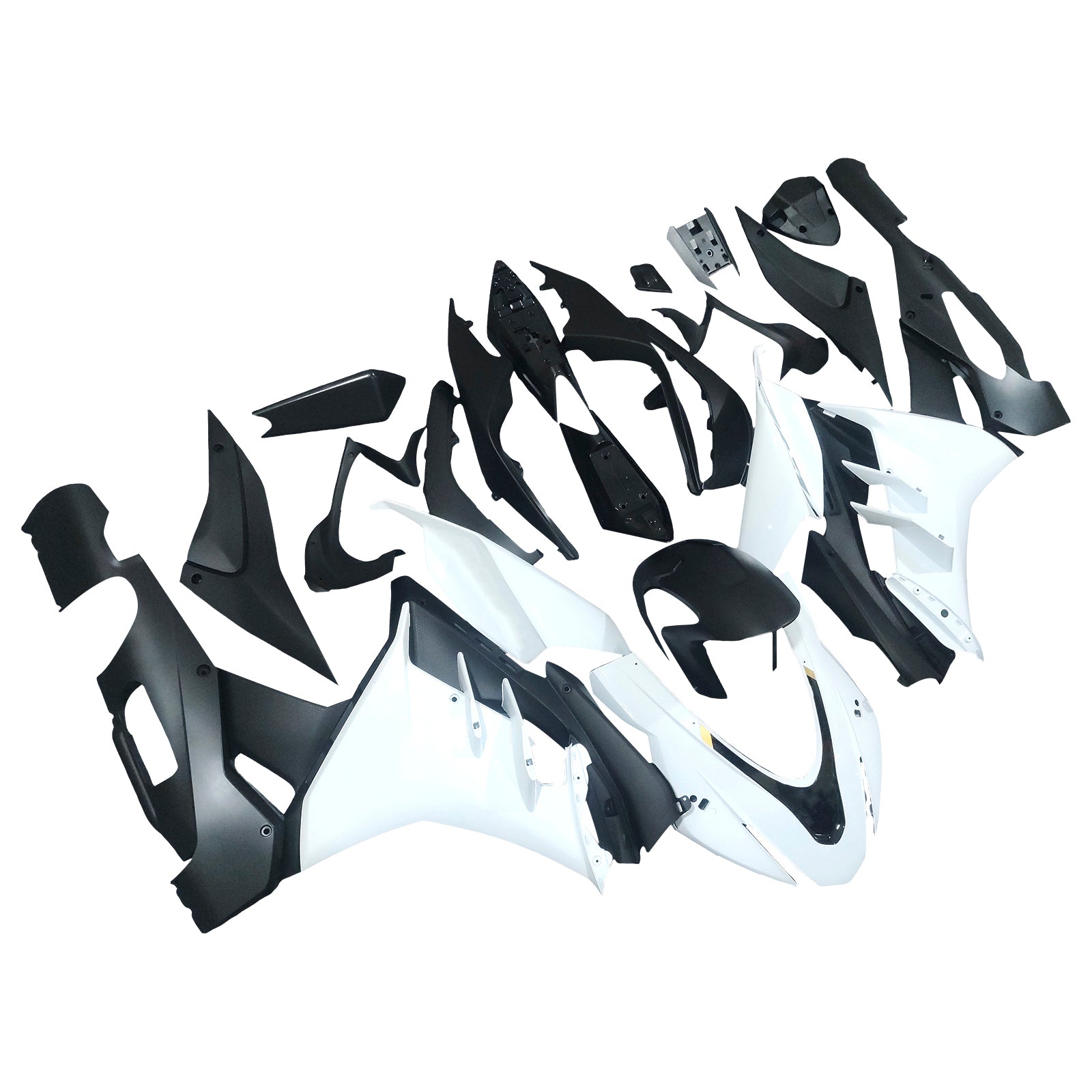 Amotopart 2022-2024 Aprilia RSV4 1100 Black White Fairing Kit