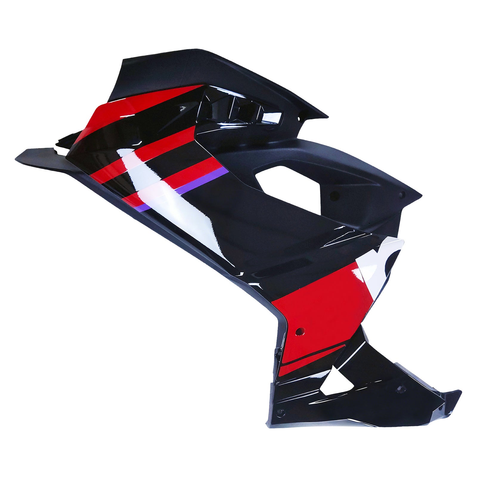 Amotopart 2024-2025 Aprilia RS 457 Black Red Fairing Kit