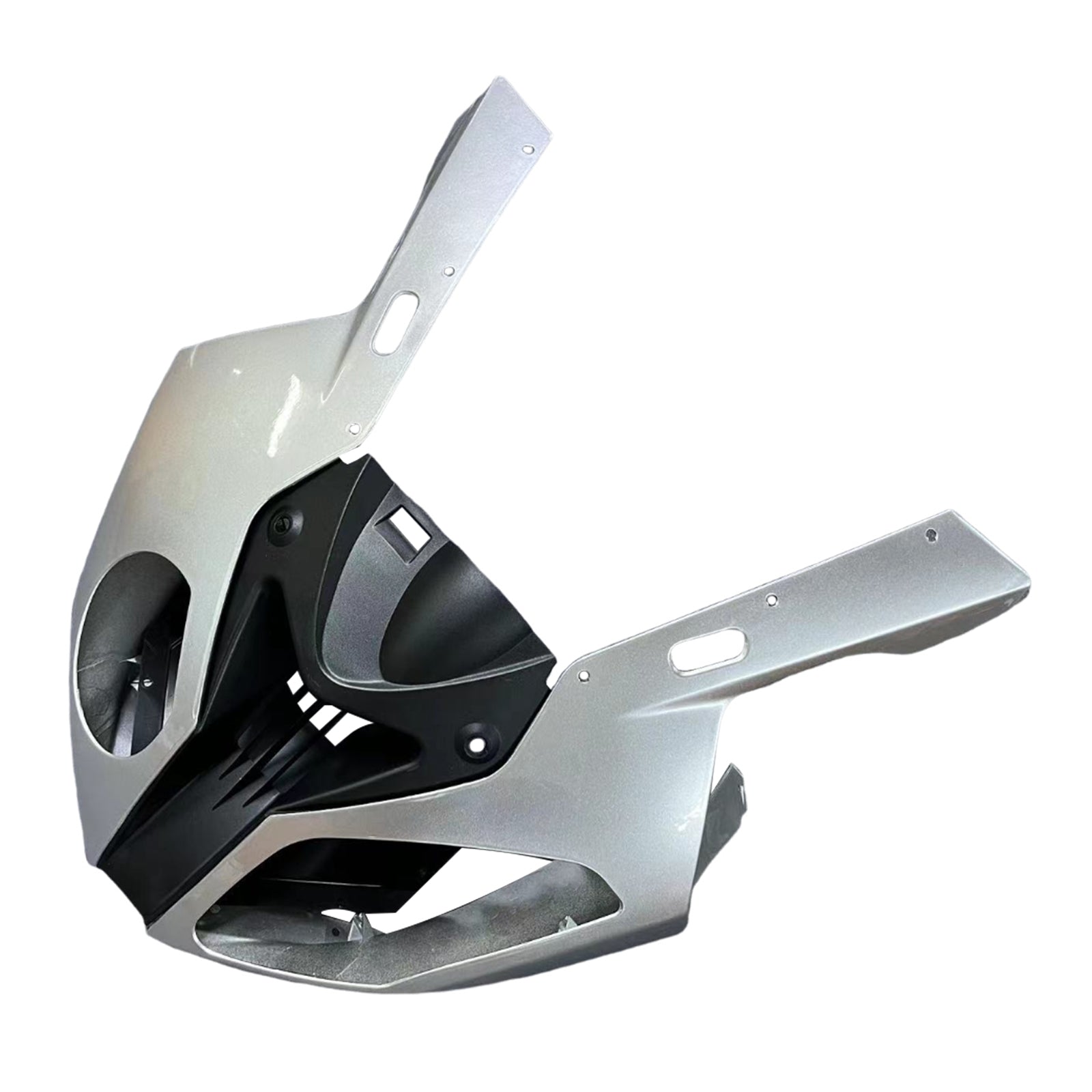 Amotopart 2009-2014 BMW S1000RR Sliver Black Fairing Kit