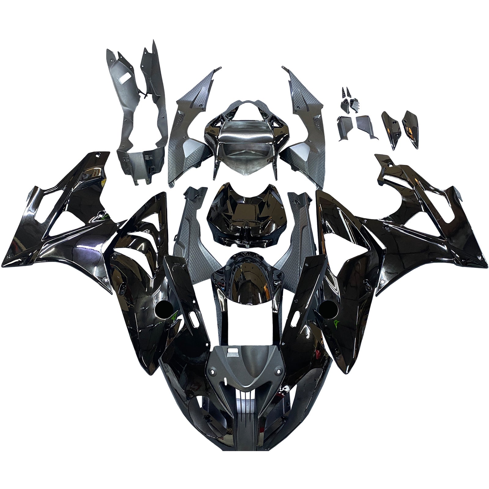 Amotopart 2009-2014 BMW S1000RR Black Fairing Kit