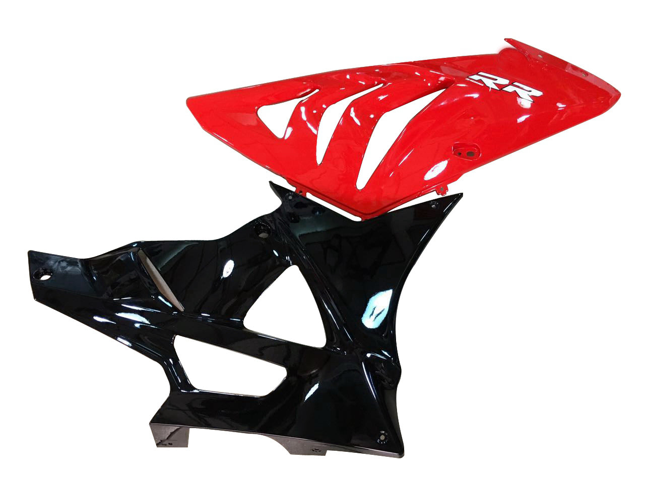 Amotopart 2009–2014 BMW S1000RR Rot Weiß Schwarz Verkleidungsset