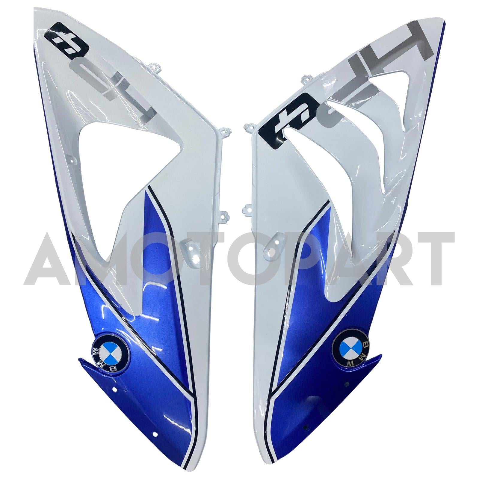 Amotopart 2009-2014 BMW S1000RR Blue & White Rooting Kit