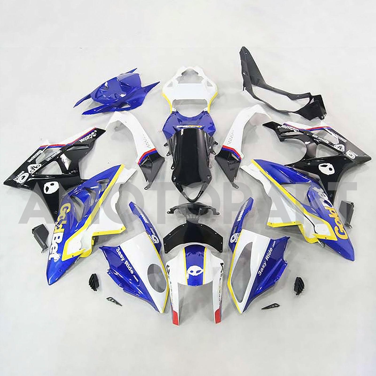 Amotopart 2009-2014 BMW S1000RR FAIRIGH KIT Sbírka jedna