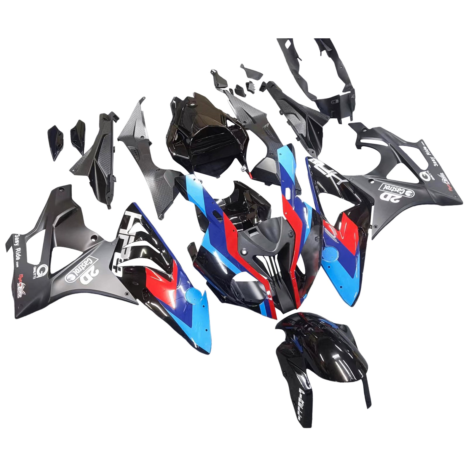 Amotopart Fairings BMW S1000RR 2009-2014 Multi color Fairing Kit