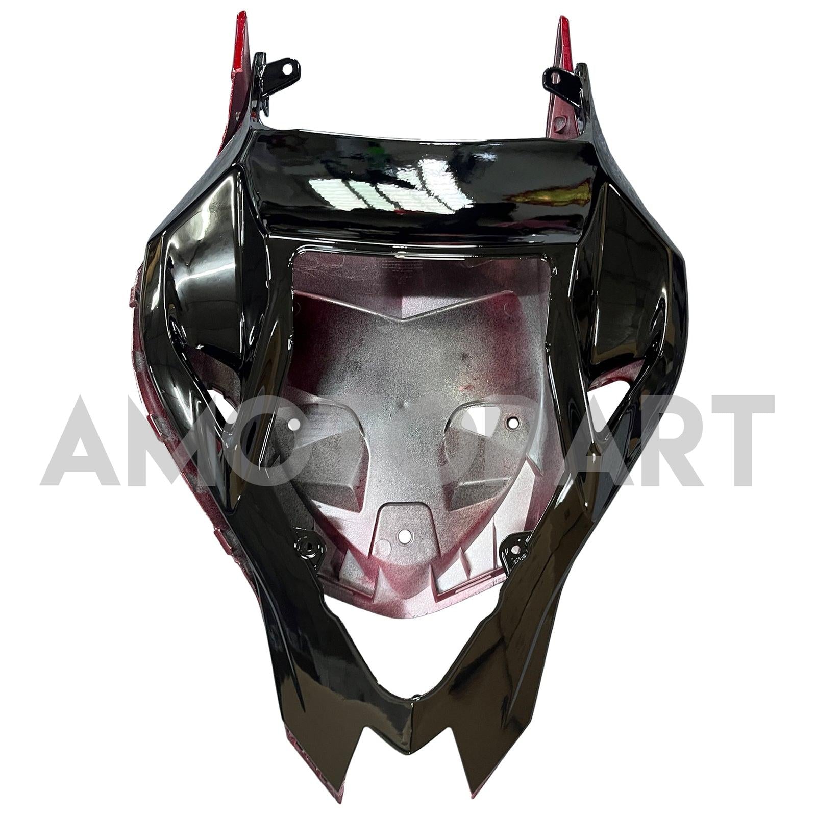 Amotopart 2009-2014 S1000RR BMW Kit de carenado de dientes de tiburón azul y rojo