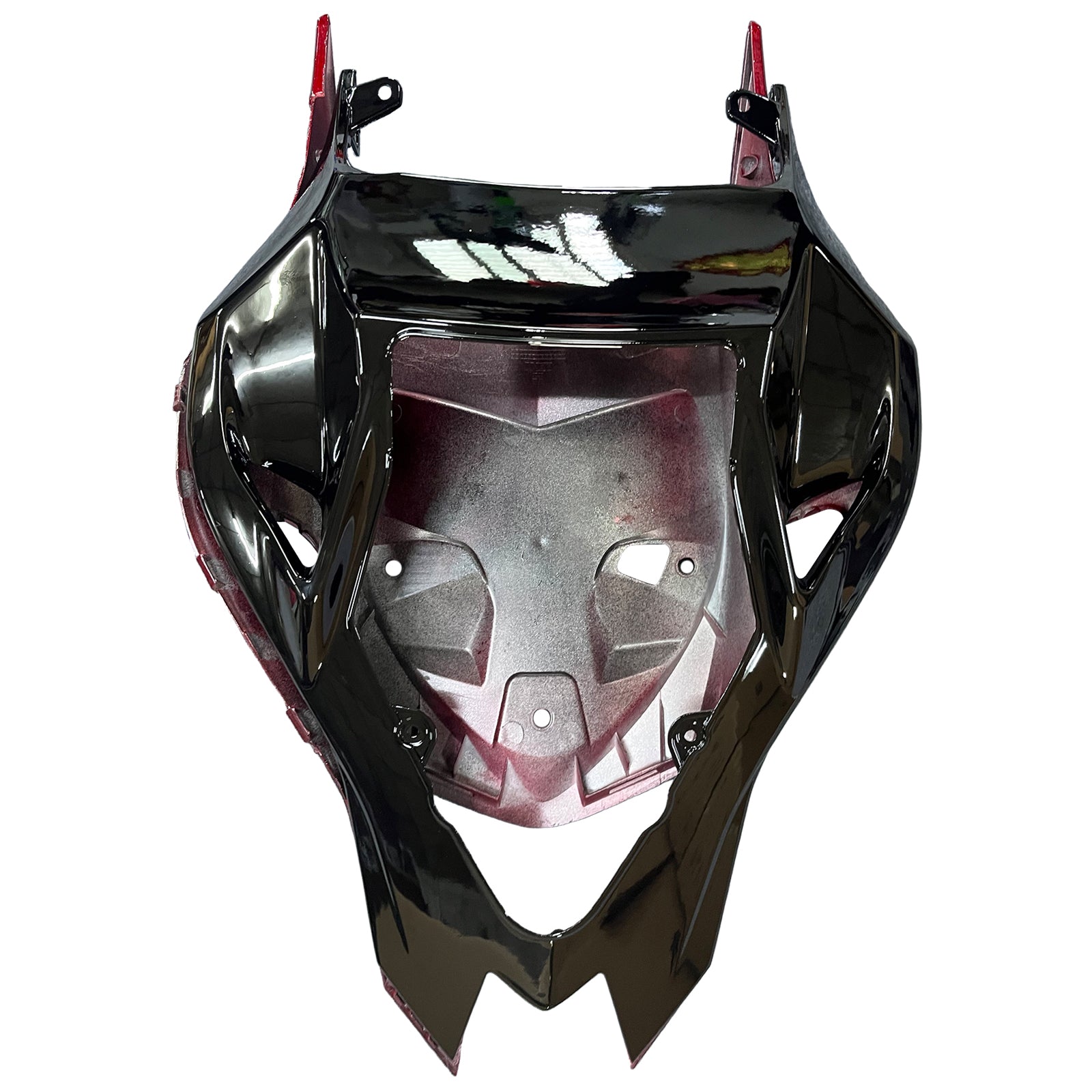 Amotopart 2009-2014 S1000RR BMW Blue&Red Shark Teeth Fairing Kit