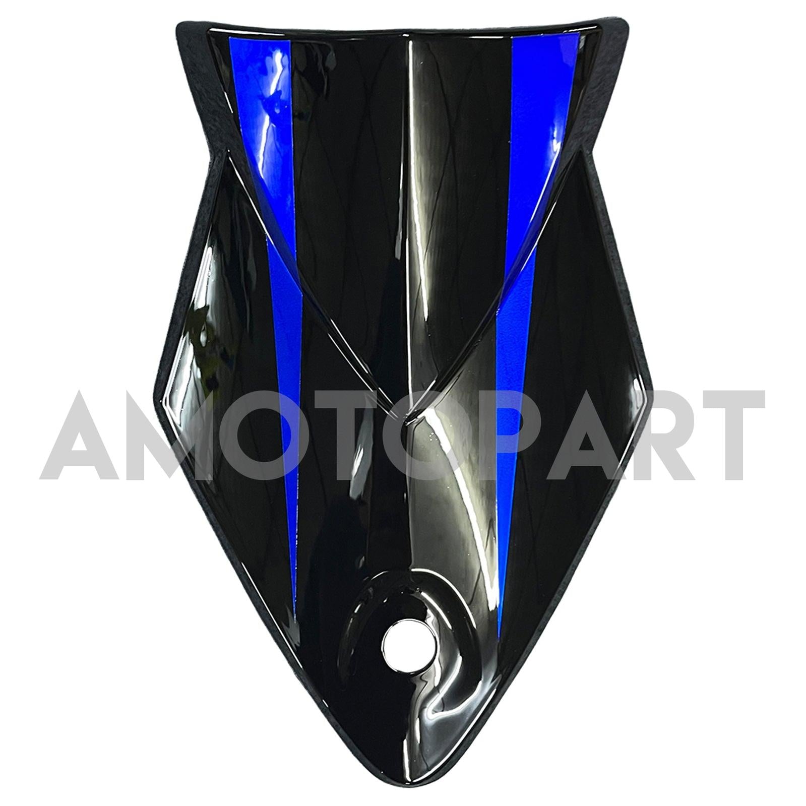 Amotopart 2009-2014 S1000RR BMW Kit de carenado de dientes de tiburón azul y rojo