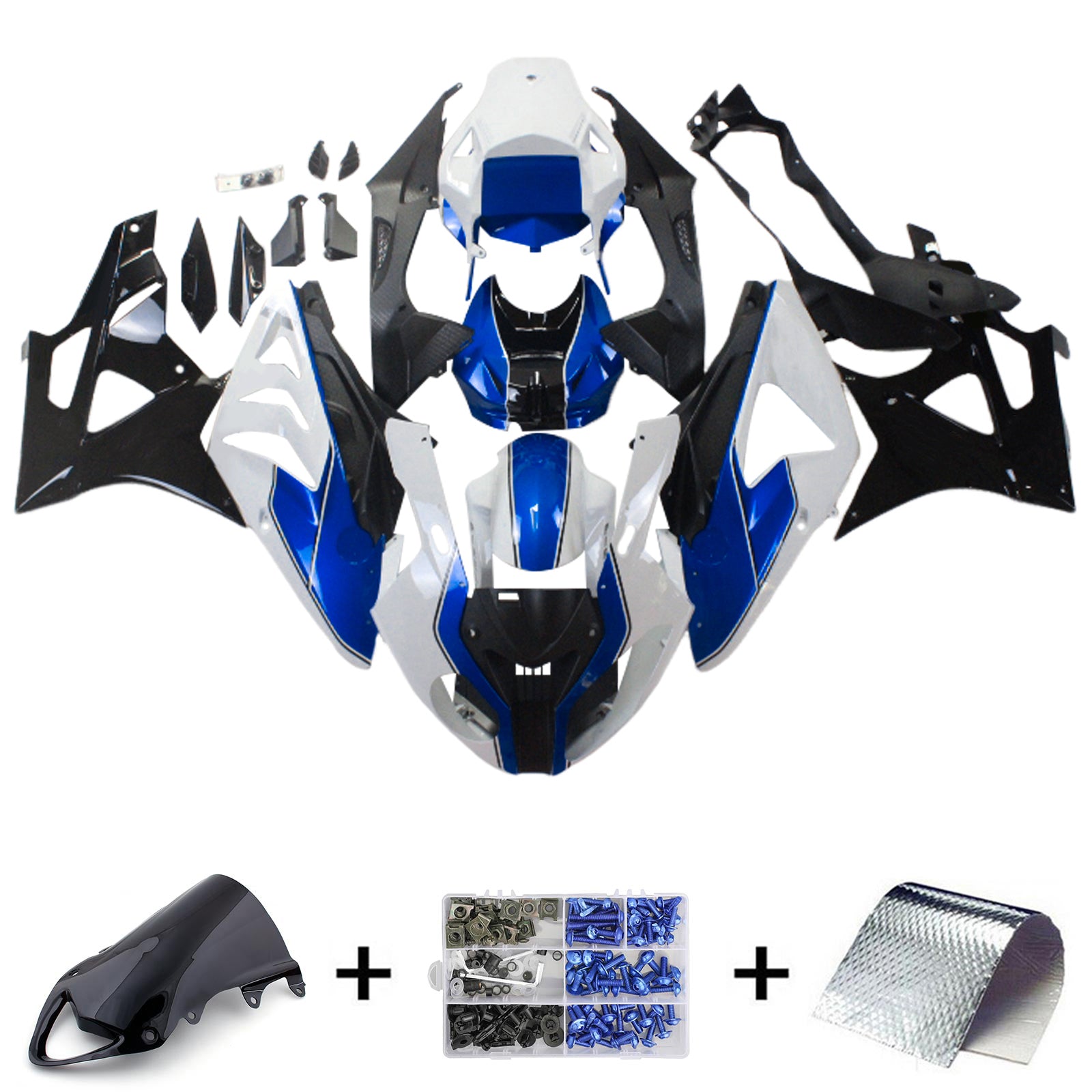 Amotopart Fairings BMW S1000RR 2009-2014 Multi Color Fairing Kit