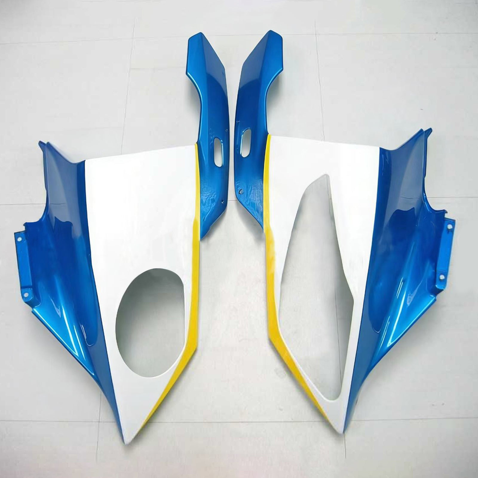 Amotopart 2009–2014 BMW S1000RR Blau&Wweißes Verkleidungsset