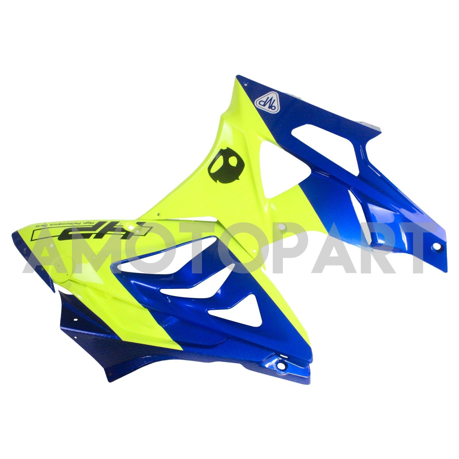 Amotopart 2009-2014 BMW S1000RR Blue & Yellow Fairing Kit